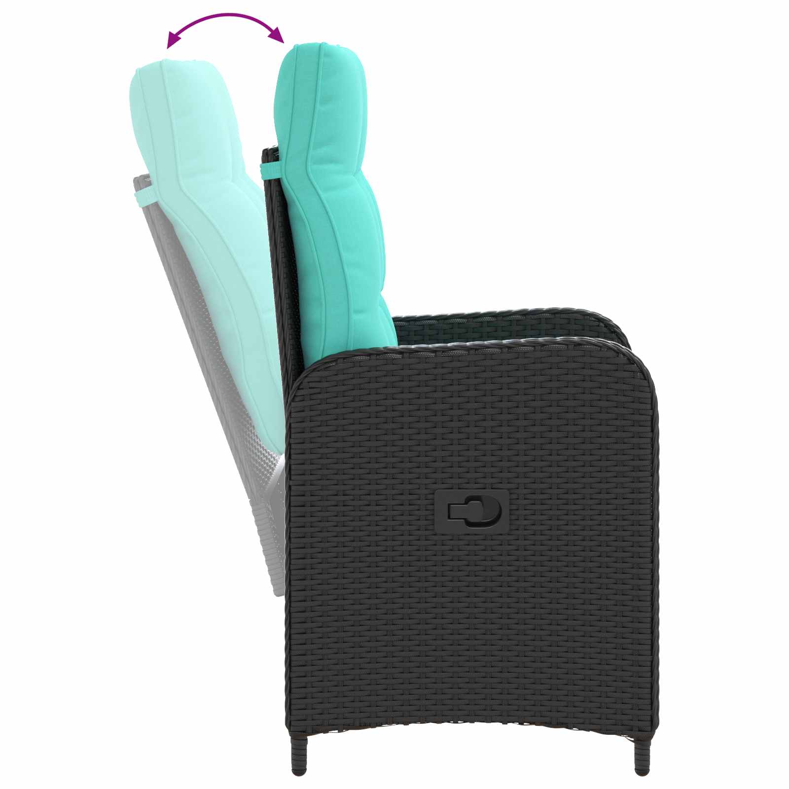 Set stolića za sofu s jastukom s jastukom 3 pcs
