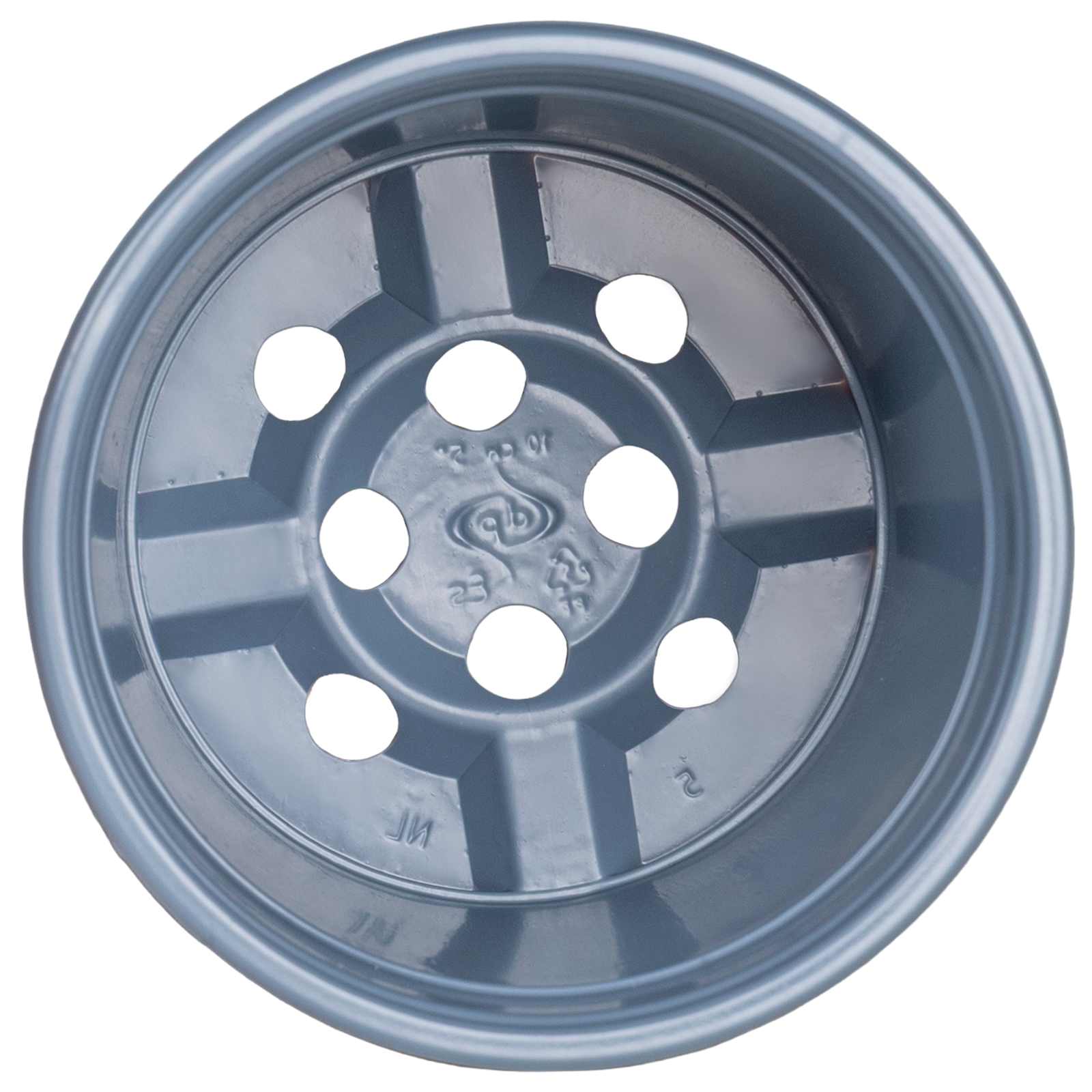 Okrugla saksija za cveće 100 pcs Terakota Ø 10 x 8 cm Plastika