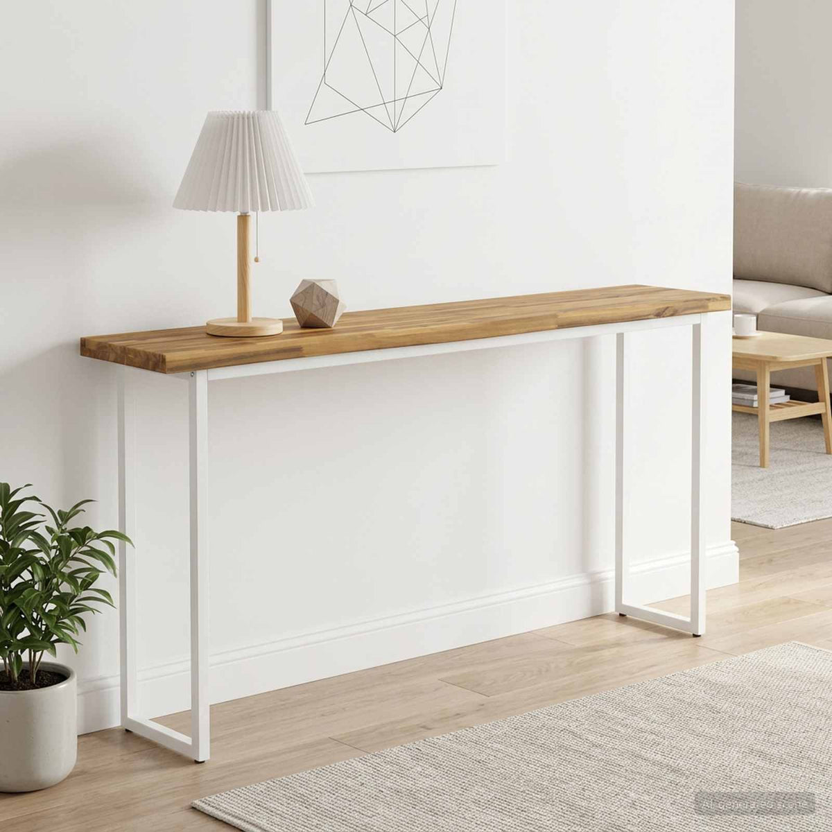Pravokutni stolni vrh 90 x 50 x 3,5 cm Pravokutni Bijela