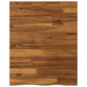 Pravokutni stolni vrh 90 x 50 x 3,5 cm Četvrtasti Prirodna