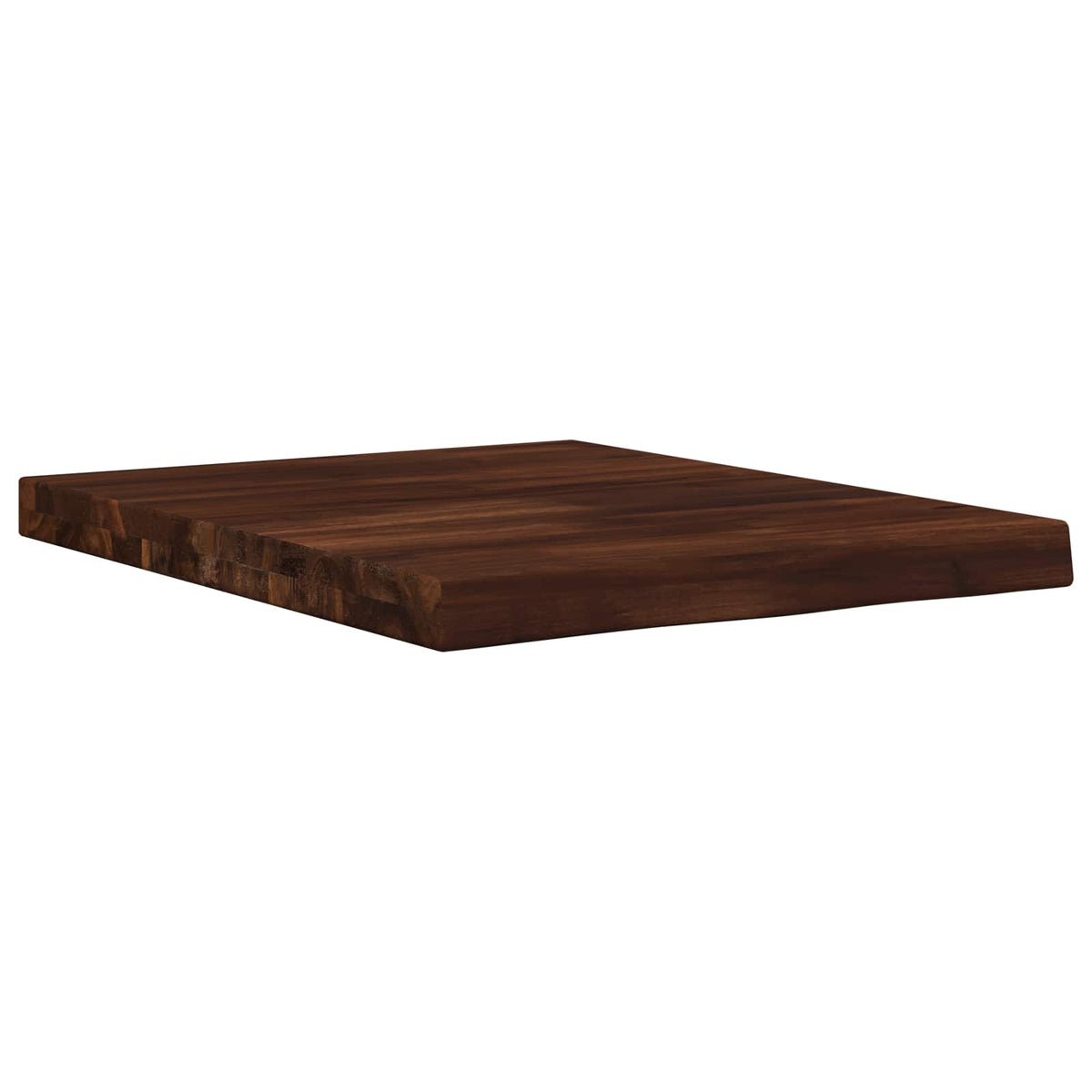 Pravokutni stolni vrh 50 x 50 x 3,5 cm Četvrtasti Tamno smeđa