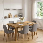Pravokutni stolni vrh 80 x 60 x 3,2 cm Pravokutni