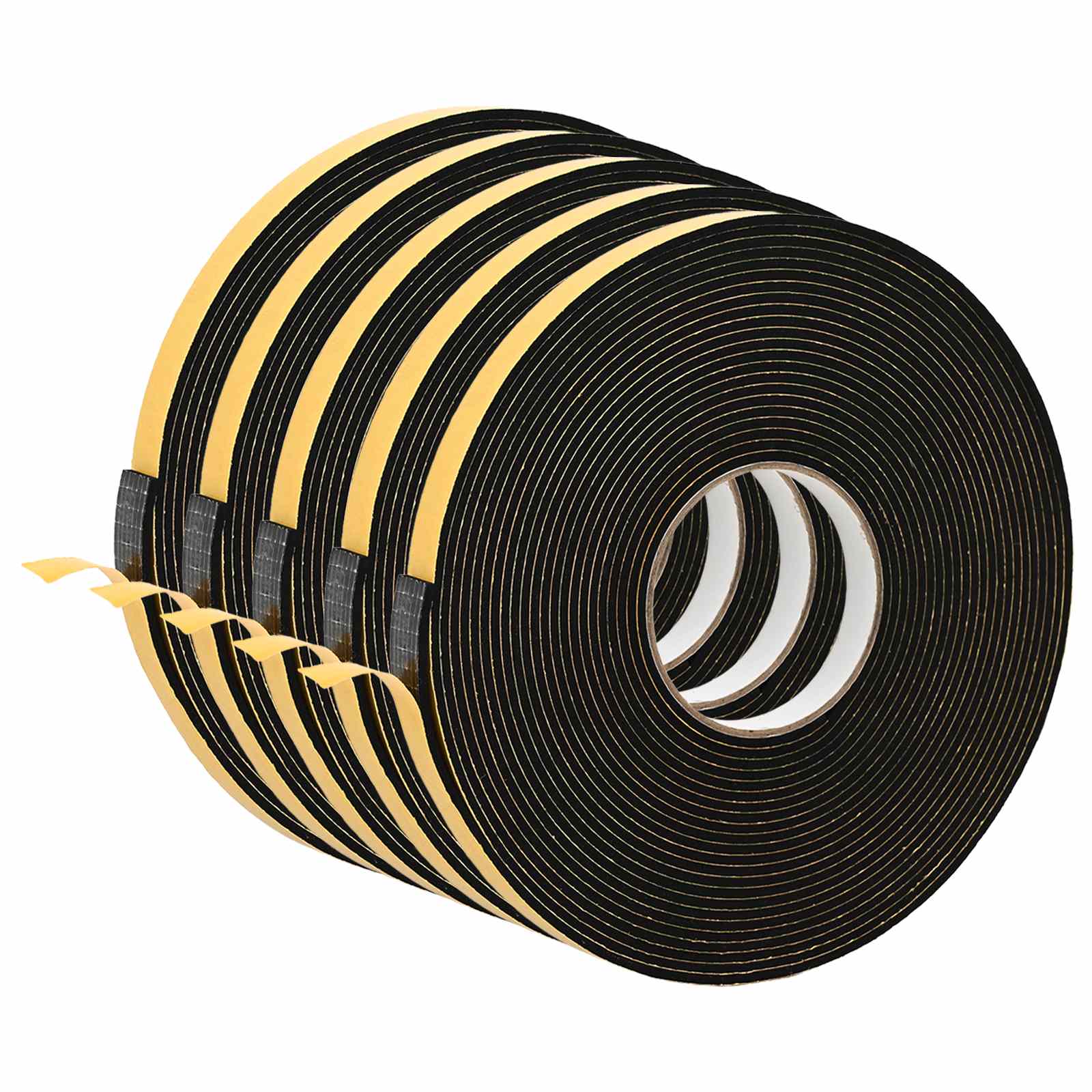 Samoljepljiva pjenasta traka 5 pcs Crna 20mm x 10m CR pjena