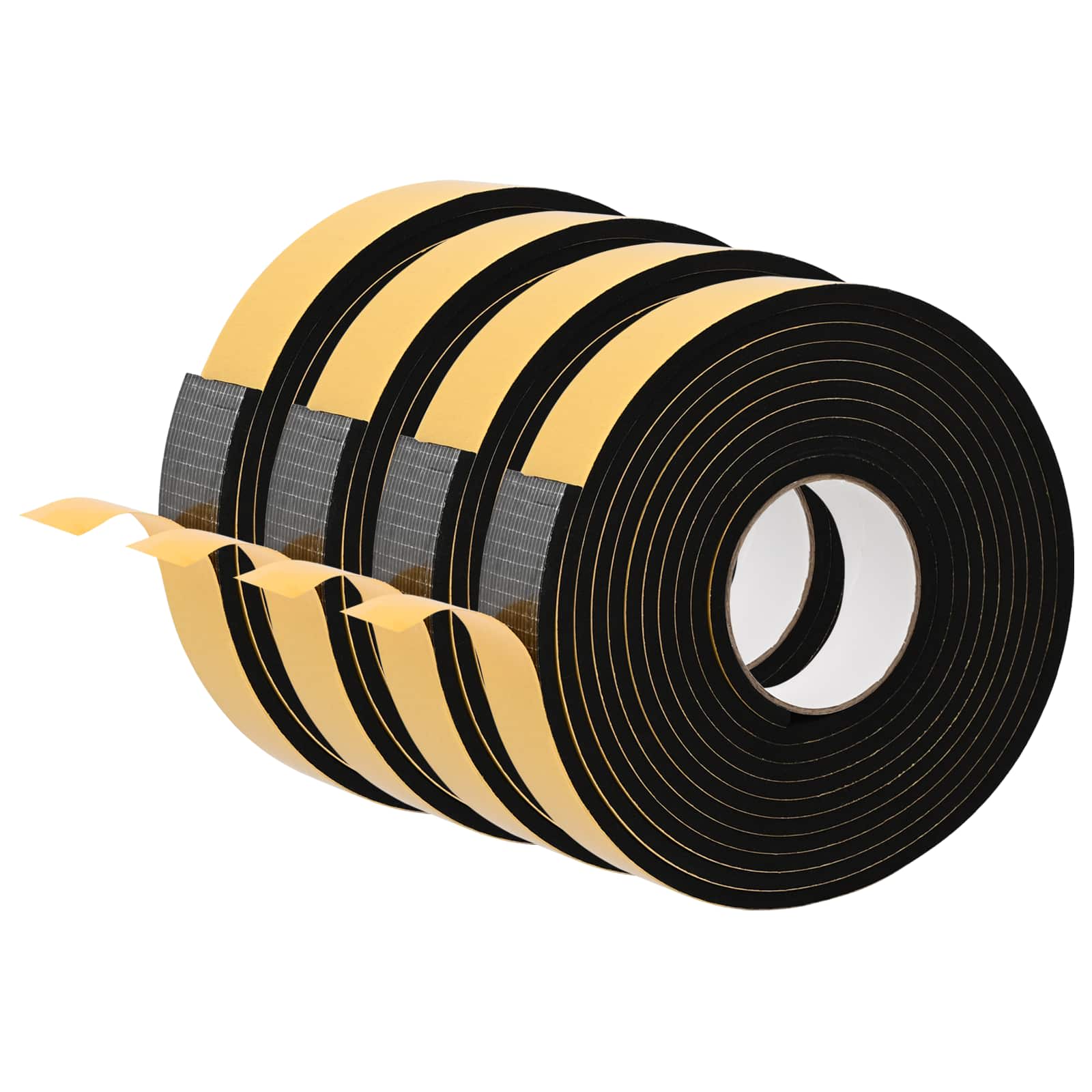 Samoljepljiva pjenasta traka 4 pcs Crna 40mm x 5m CR pjena
