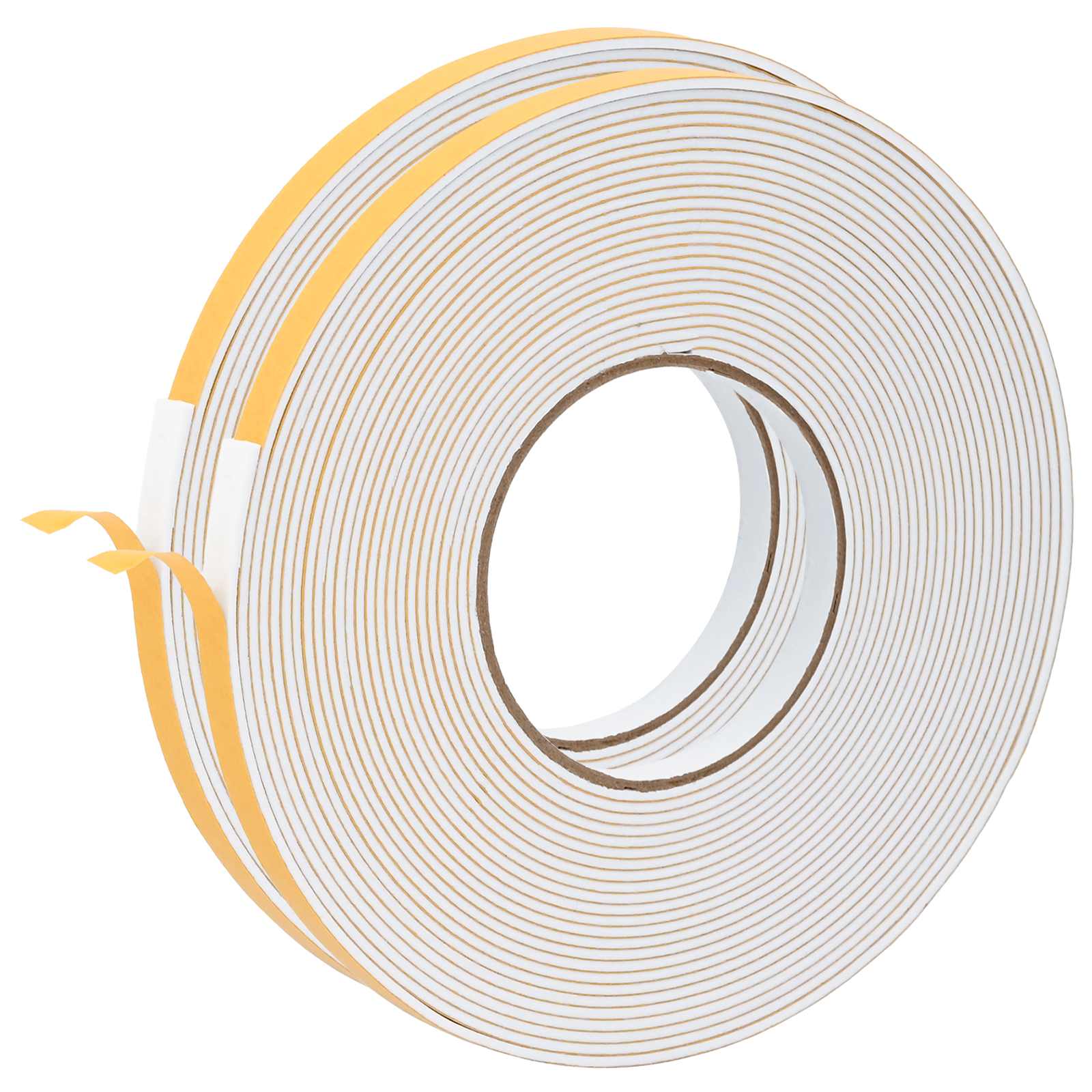 Samoljepljiva pjenasta traka 2 pcs Bijela 10mm x 10m CR pjena