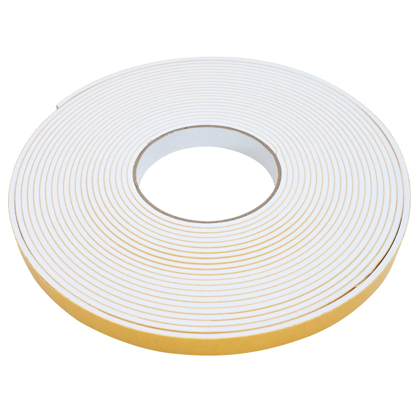 Samoljepljiva pjenasta traka 2 pcs Bijela 10mm x 10m CR pjena