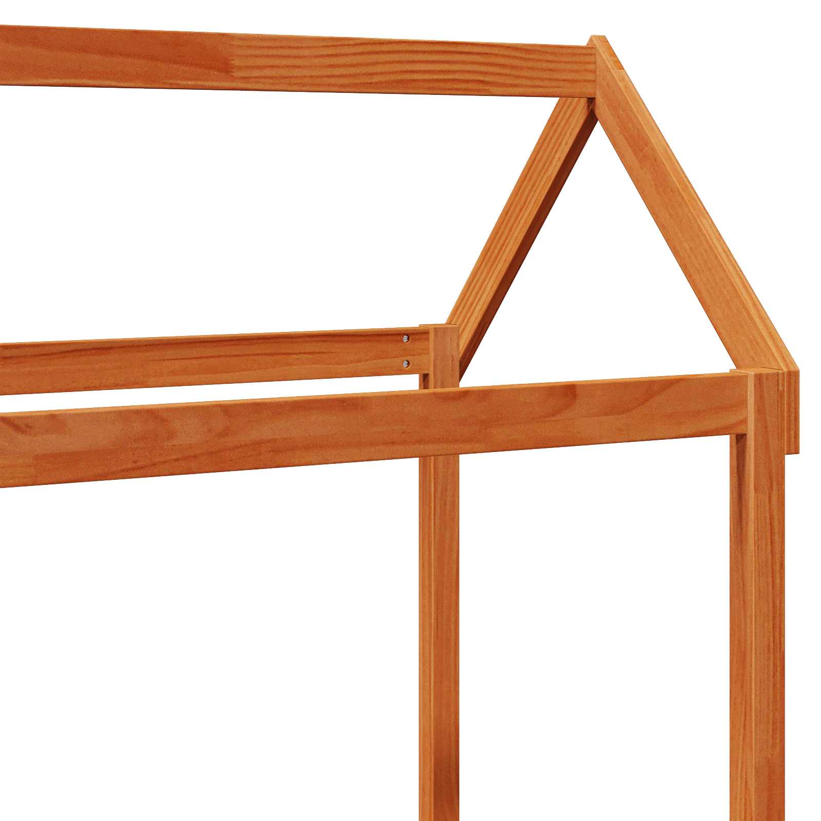 Set Dnevnog Kreveta Vosak Smeđa 90 x 200 cm Masivna borovina