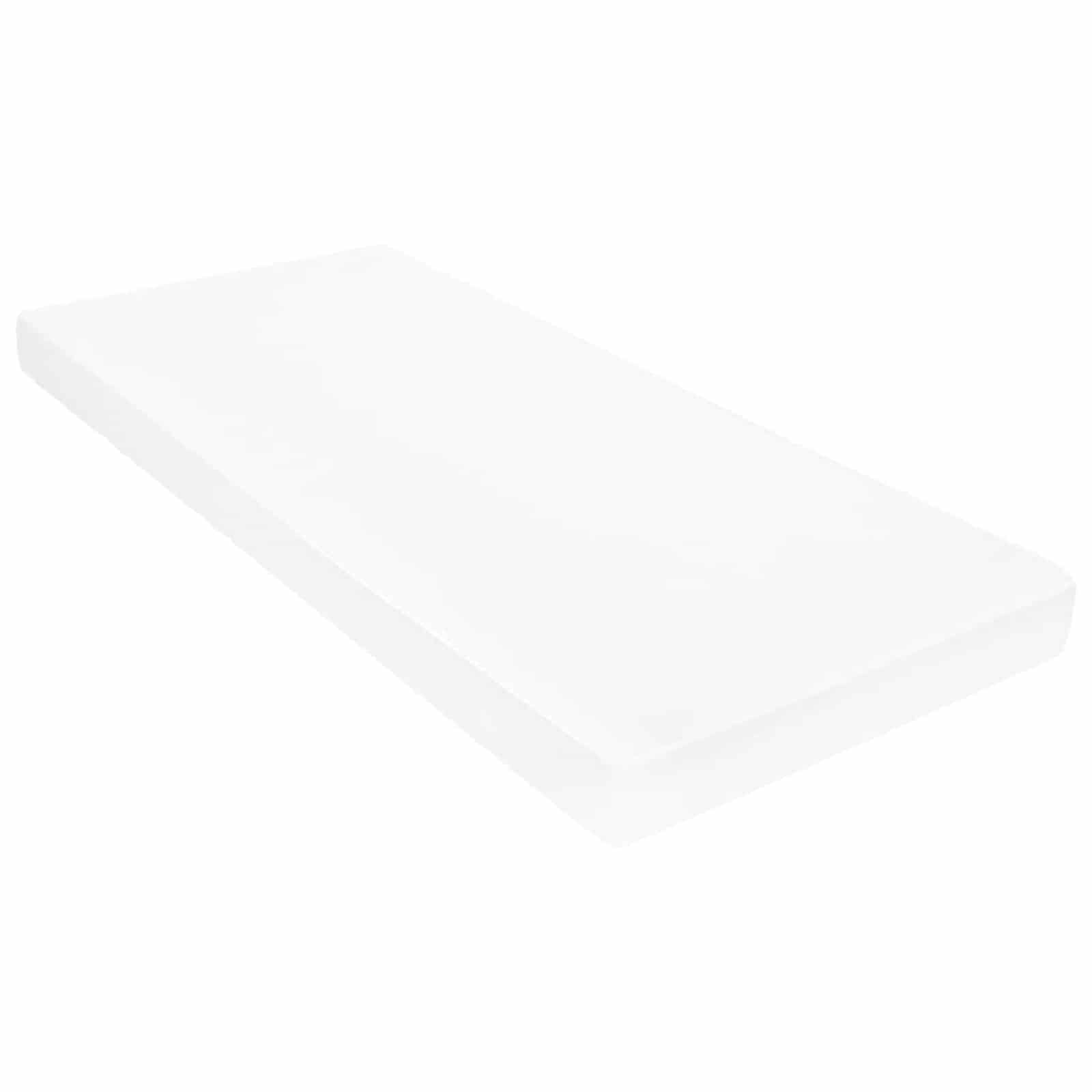 Dnevni krevet s madracem Vosak smeđa i bijela 90 x 200 cm