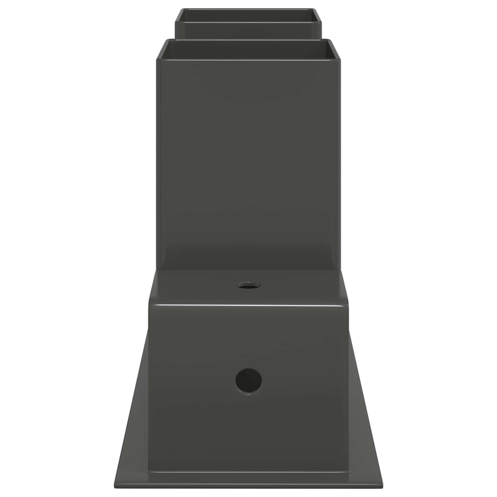 Pomoć za slaganje drva 2 pcs Antracit 34 x 10 x 15 cm Čelik
