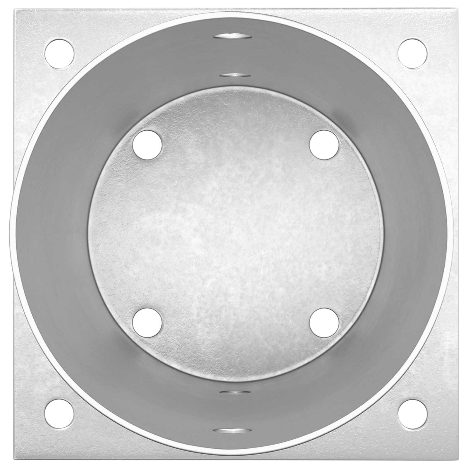 Okrugli sidrište u zemlji 12 pcs Srebrna 15 x 15 x 15 cm Metal