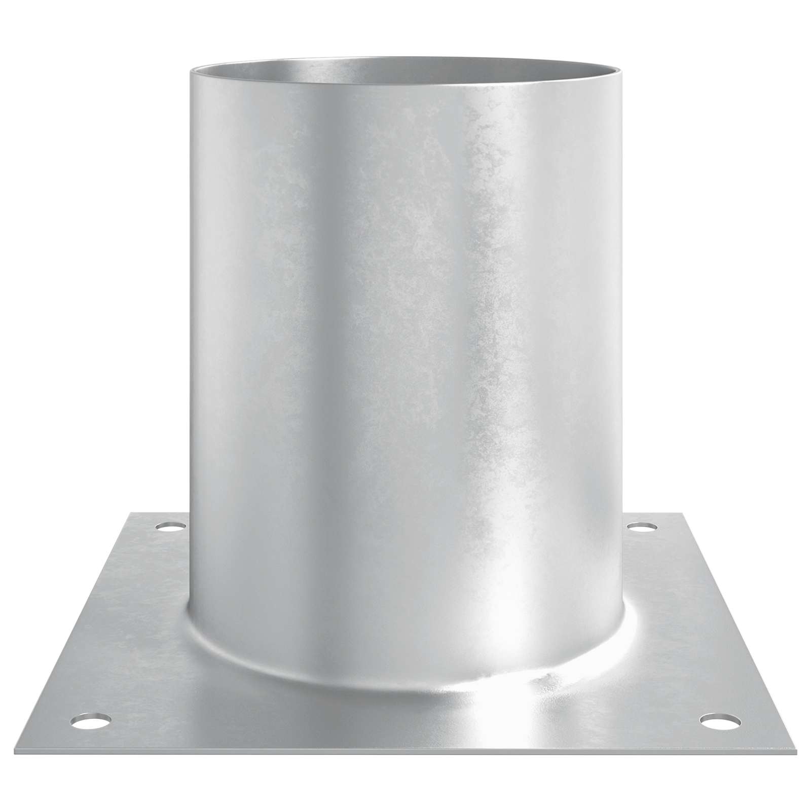 Okrugli sidrište u zemlji 4 pcs Srebrna 18 x 18 x 15 cm Metal
