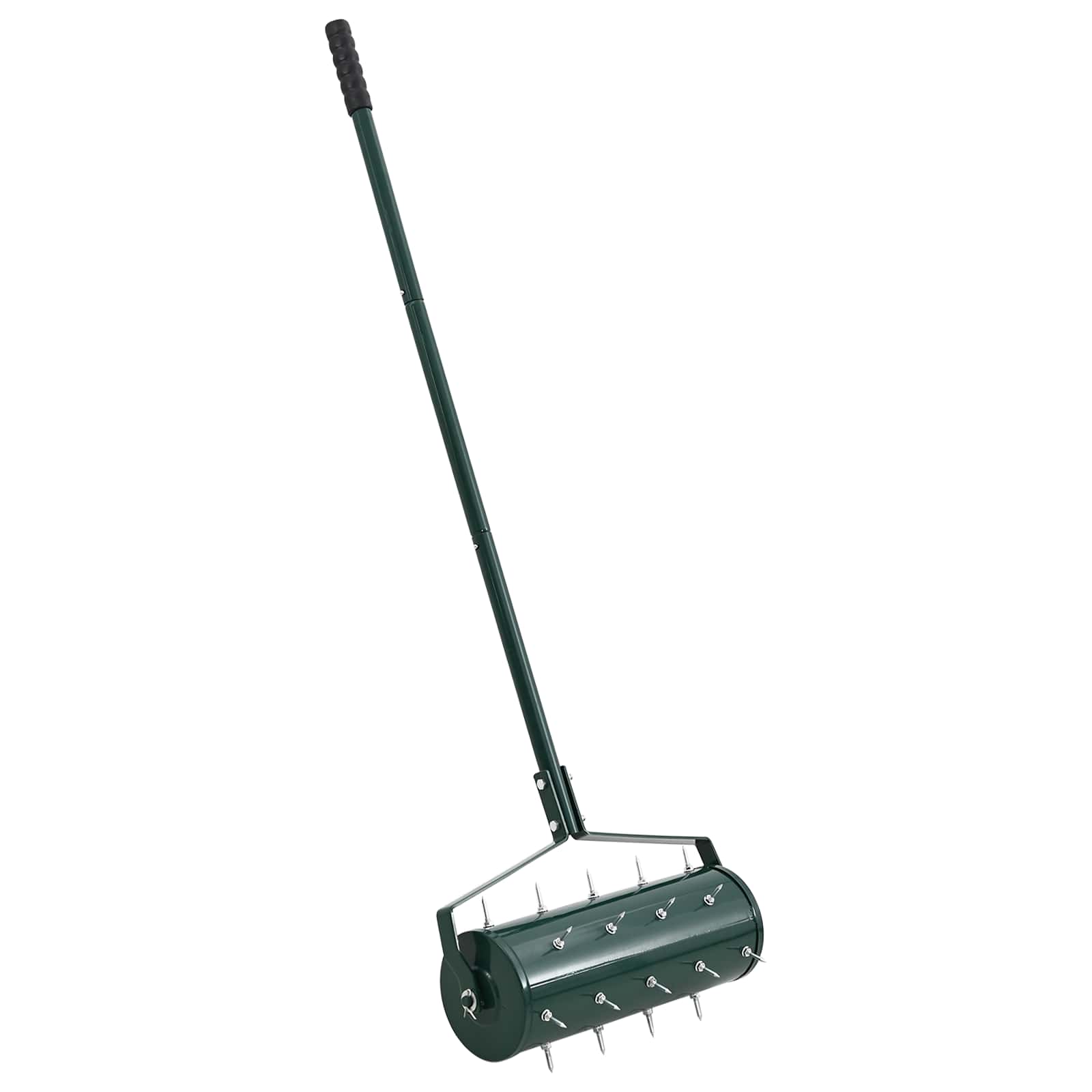 Valjak za travnjak s ručnim povlačenjem i steznim aeratorom