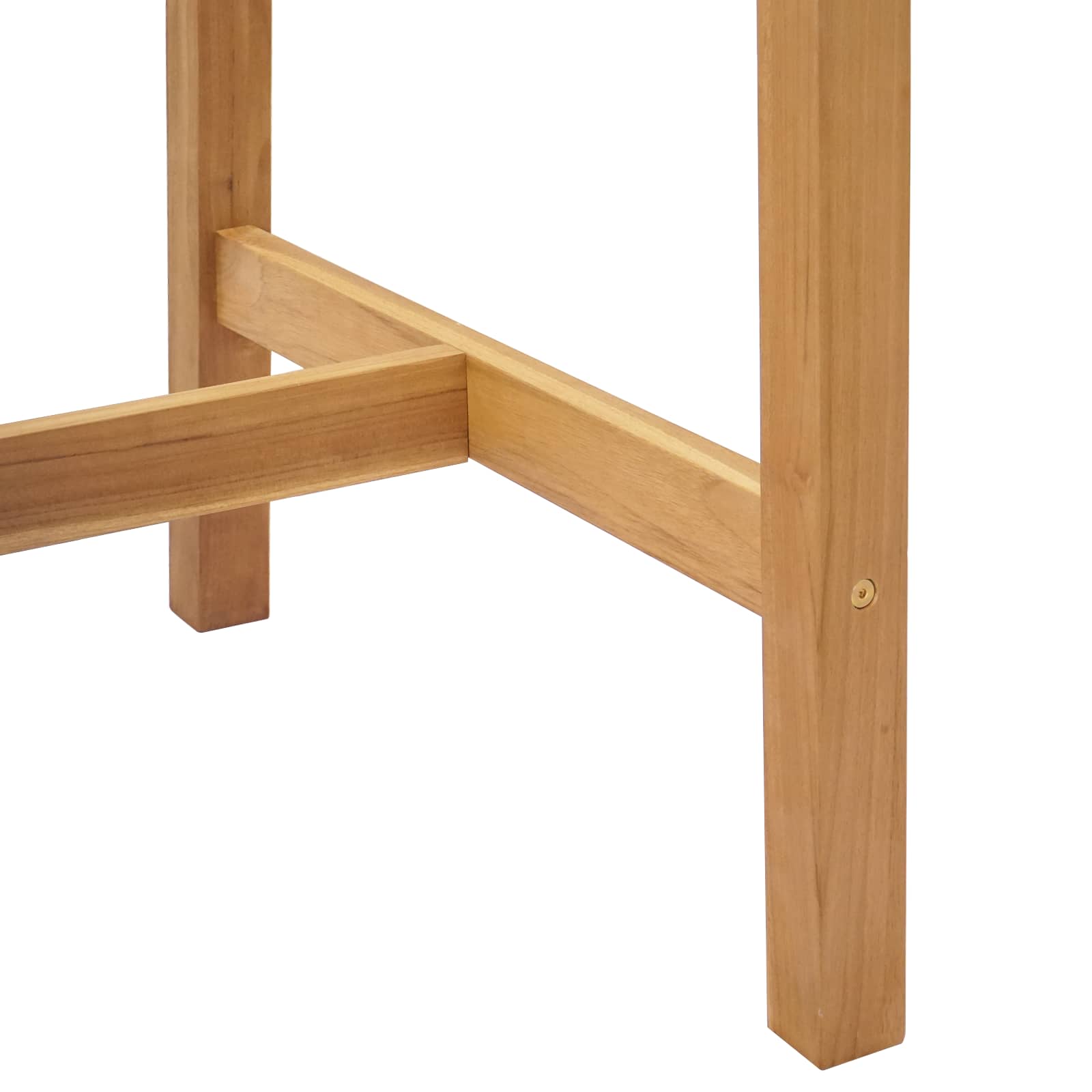 Stol za bar Prirodna 150 x 75 x 105 cm Čvrsto teak drvo