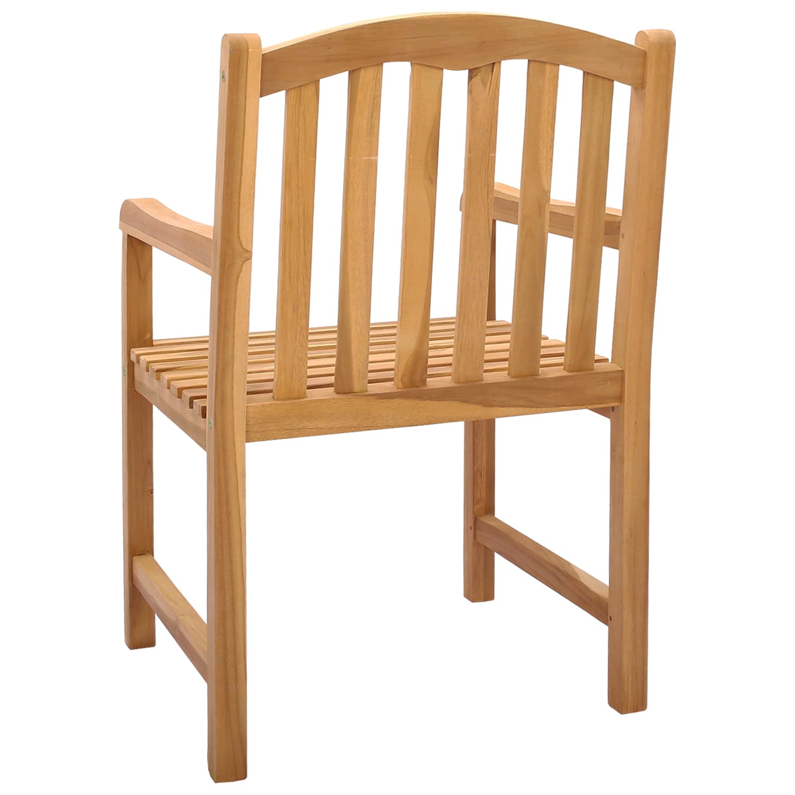 Ručna rezbarena stolica ruža 2 pcs Prirodna 58 x 60 x 90 cm