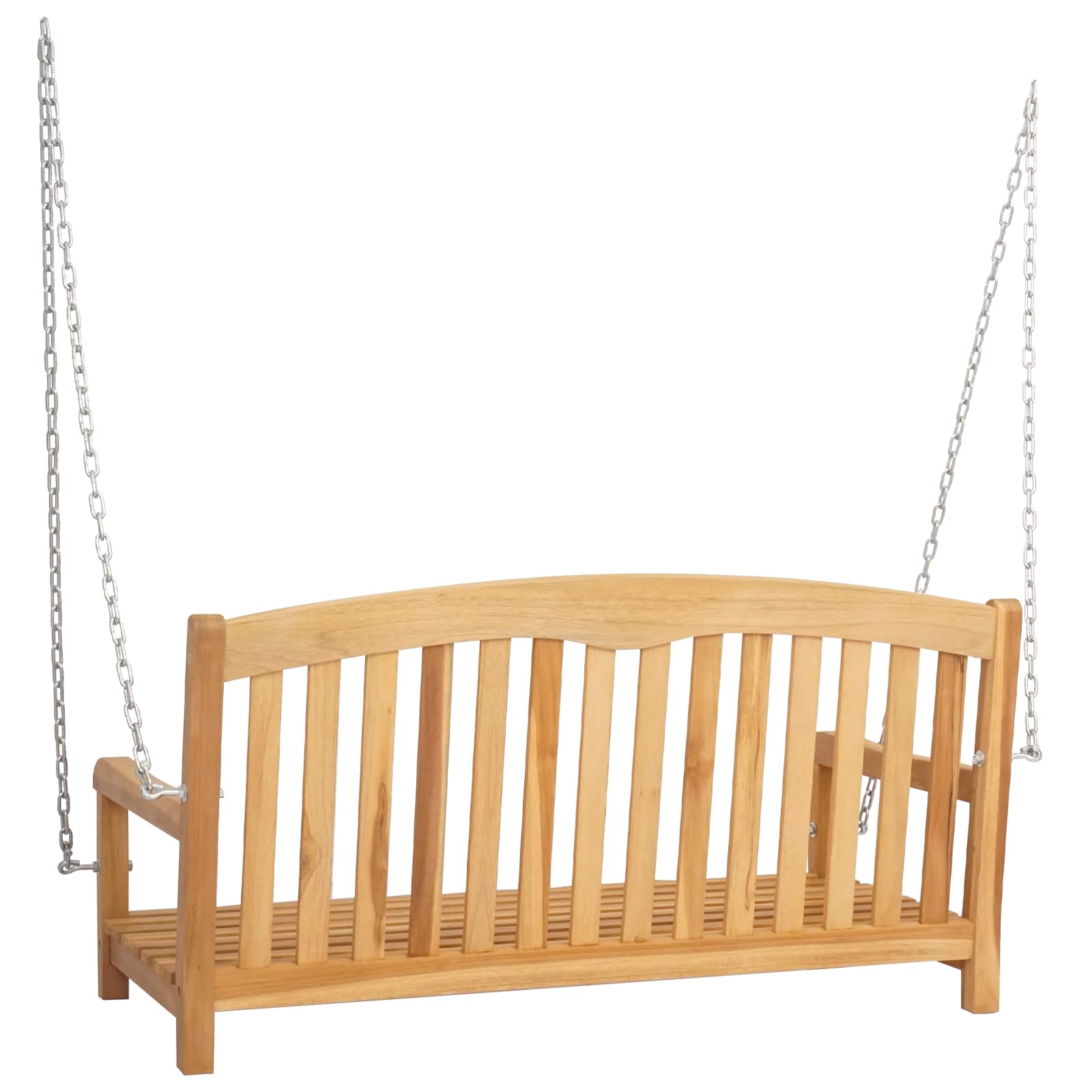Ljuljačka Prirodna 114 x 61 x 61,5 cm Čvrsto teak drvo
