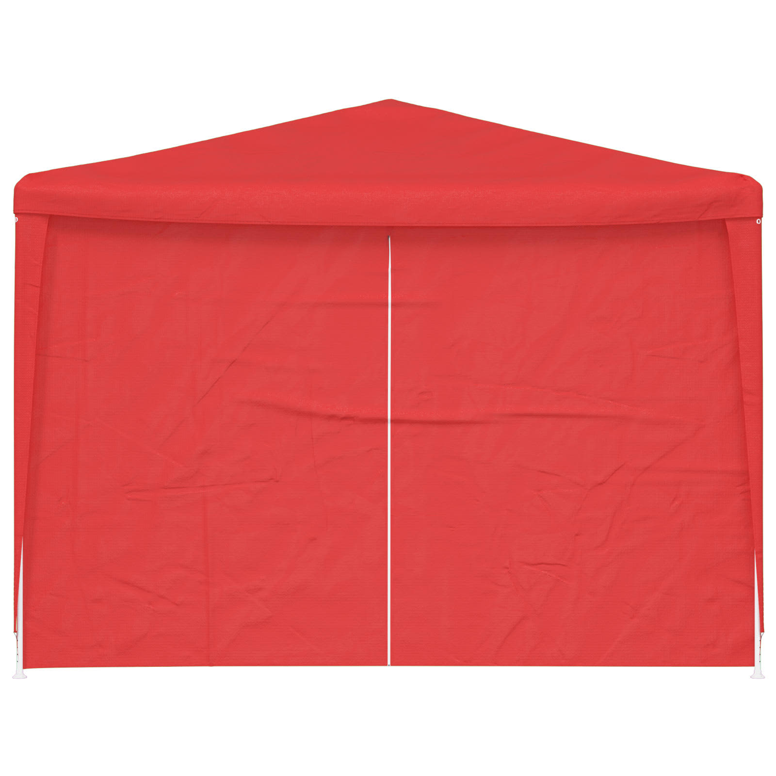 Šator za zabave 900 x 300 x 255 cm Crvena PE i čelik