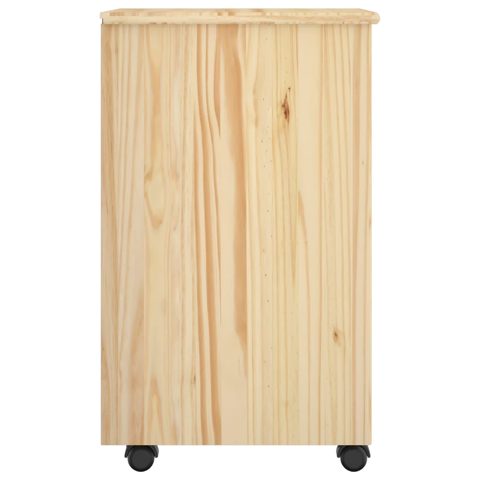 Mobilni ormar Smeđa 65,5 x 34 x 39 cm Čvrsto borovo drvo