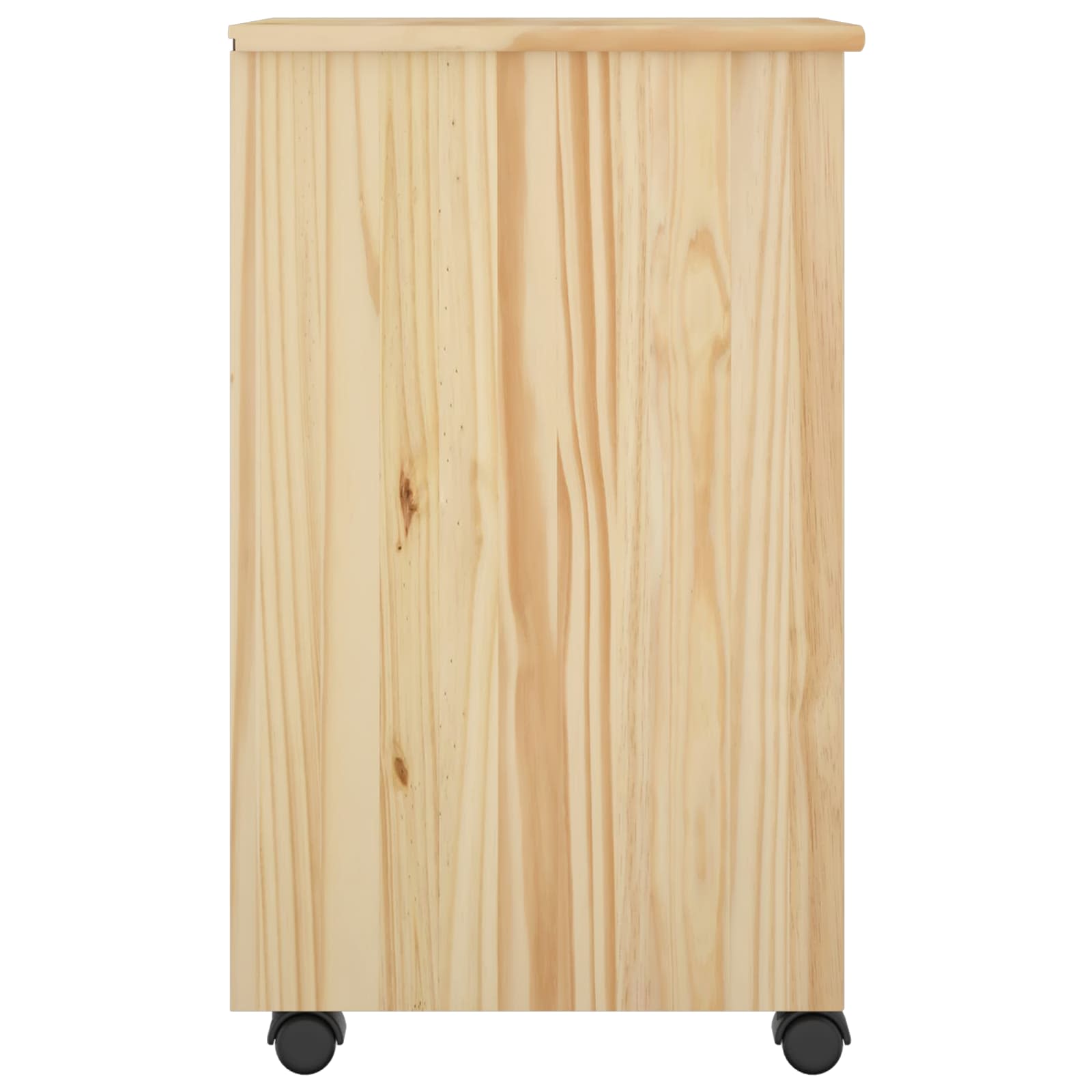 Mobilni ormar Smeđa 34 x 39 x 65,5 cm Masivna borovina