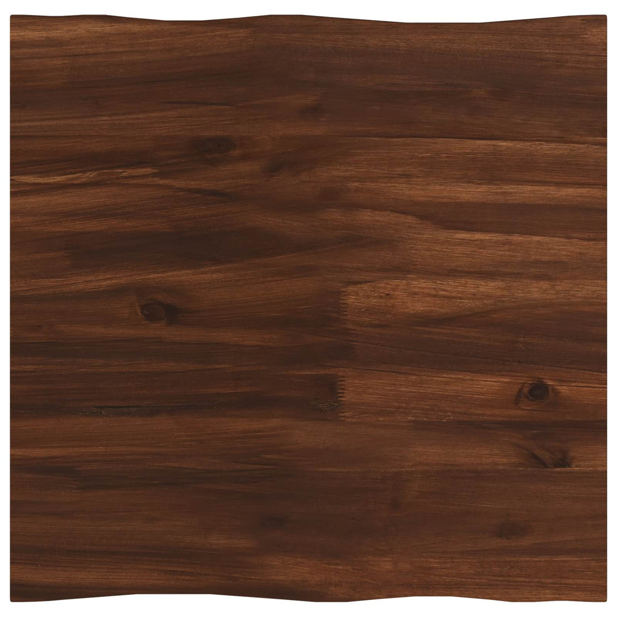 Pravokutni stolni vrh 50 x 50 x 3,5 cm Četvrtasti Tamno smeđa