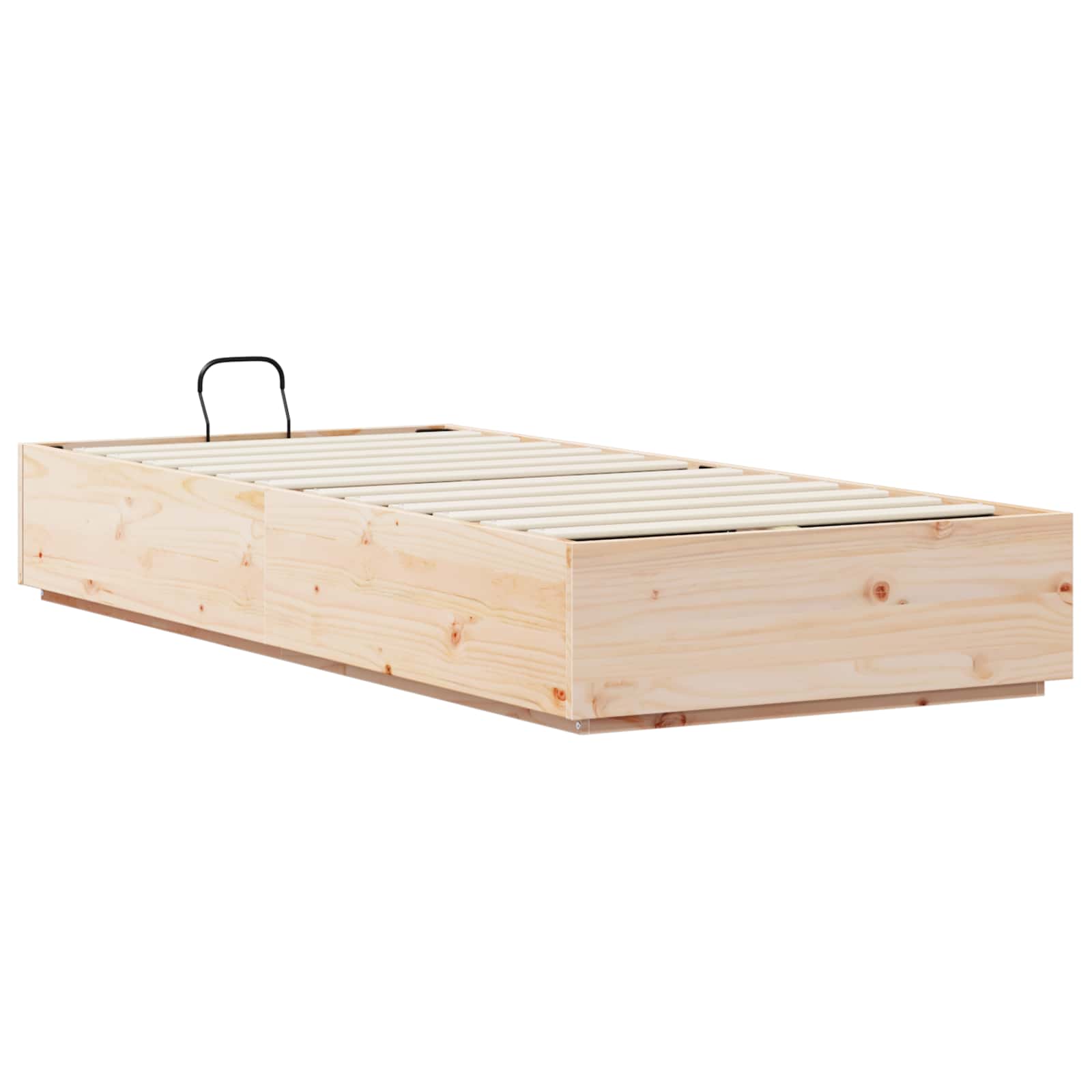 Otomanski krevet Prirodna 75 x 190 cm Masivna borovina