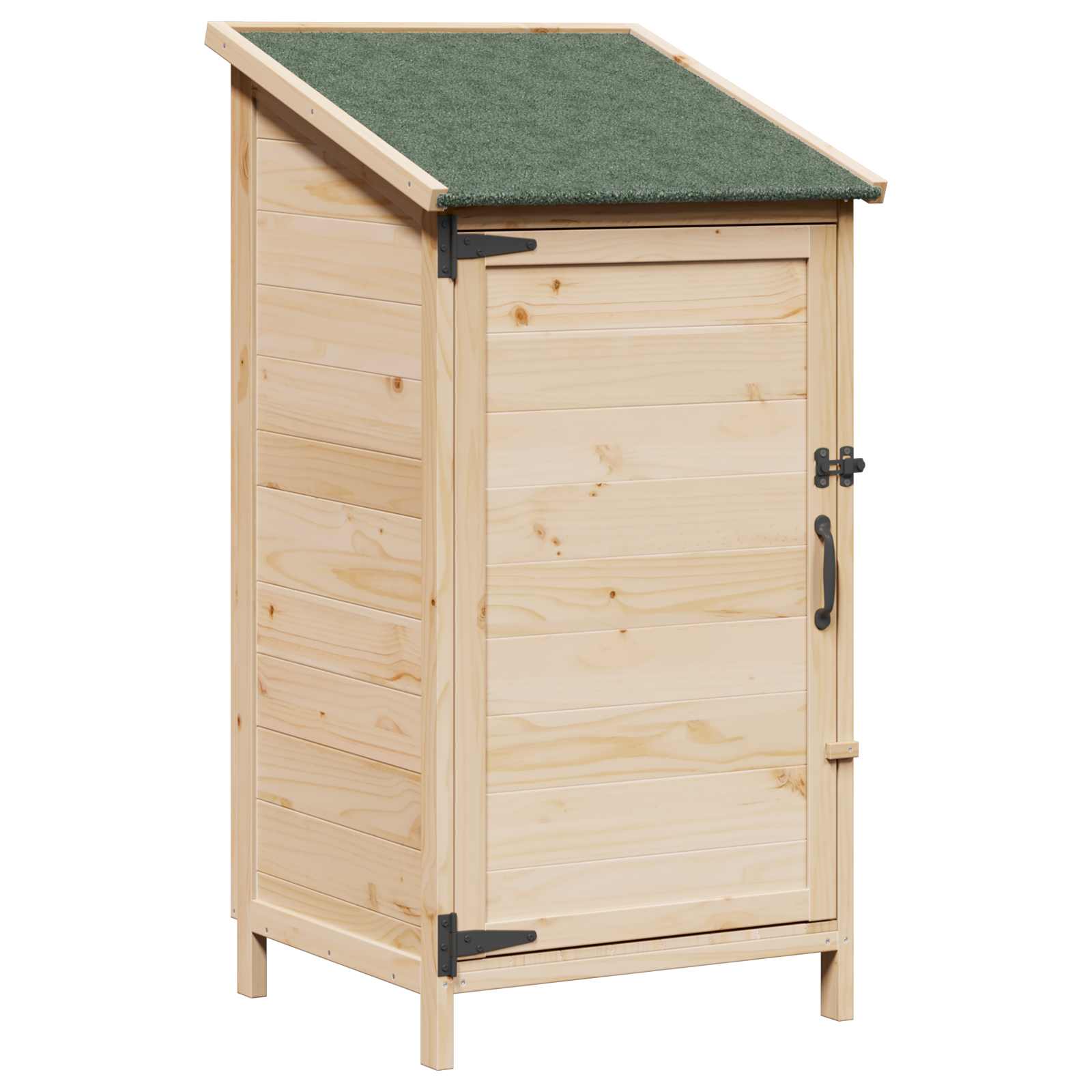 Vrtna Šupa Prirodna 59 x 56 x 113,5 cm Čvrsto drvo jele