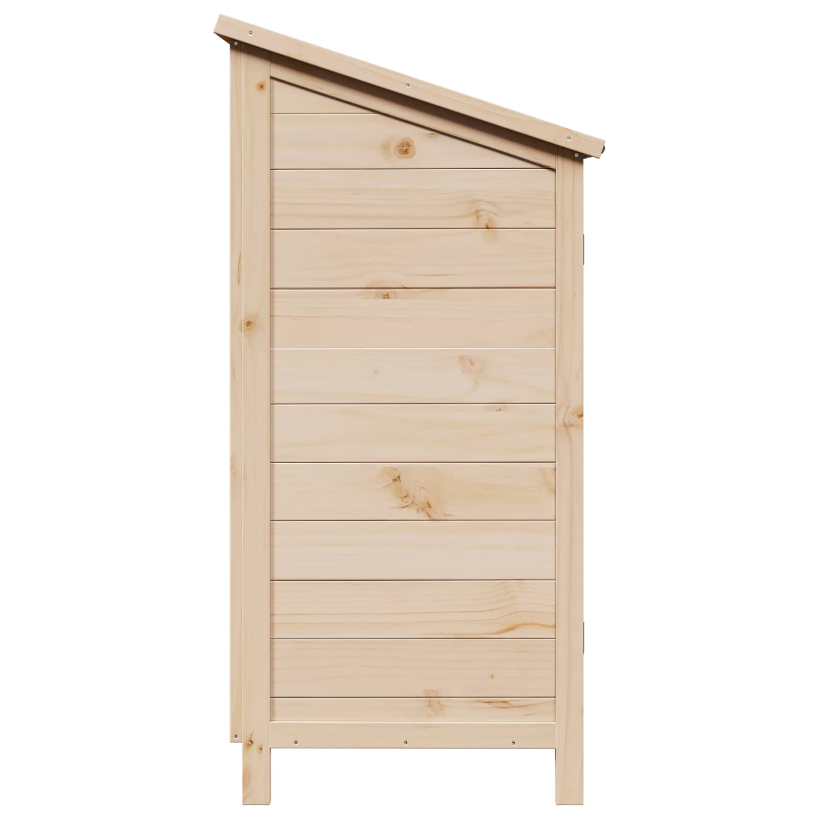 Vrtna Šupa Prirodna 59 x 56 x 113,5 cm Čvrsto drvo jele