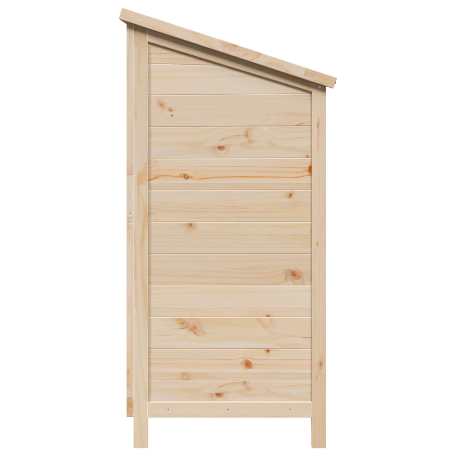 Vrtna Šupa Prirodna 106 x 56 x 113,5 cm Čvrsto drvo jele