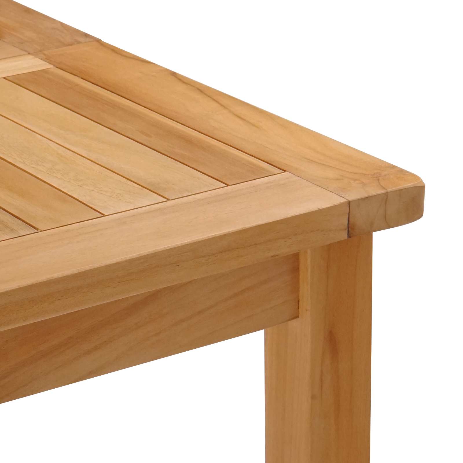 Vanjski bar set 5 pcs Prirodna Čvrsto teak drvo