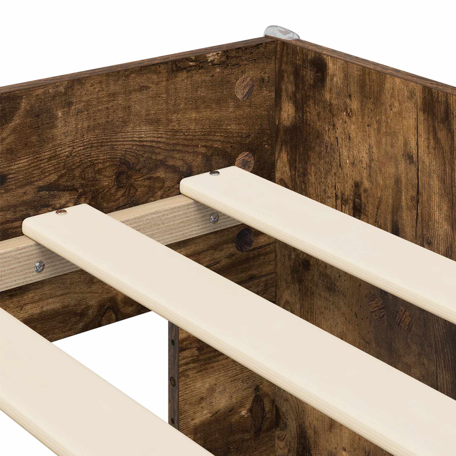Kreveta za visoko spavanje djece 2 pcs Staro drvo 90 x 190 cm
