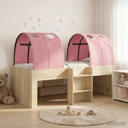 Krevet s Tunnels 4 pcs Sonoma i Pink Konstruirano drvo
