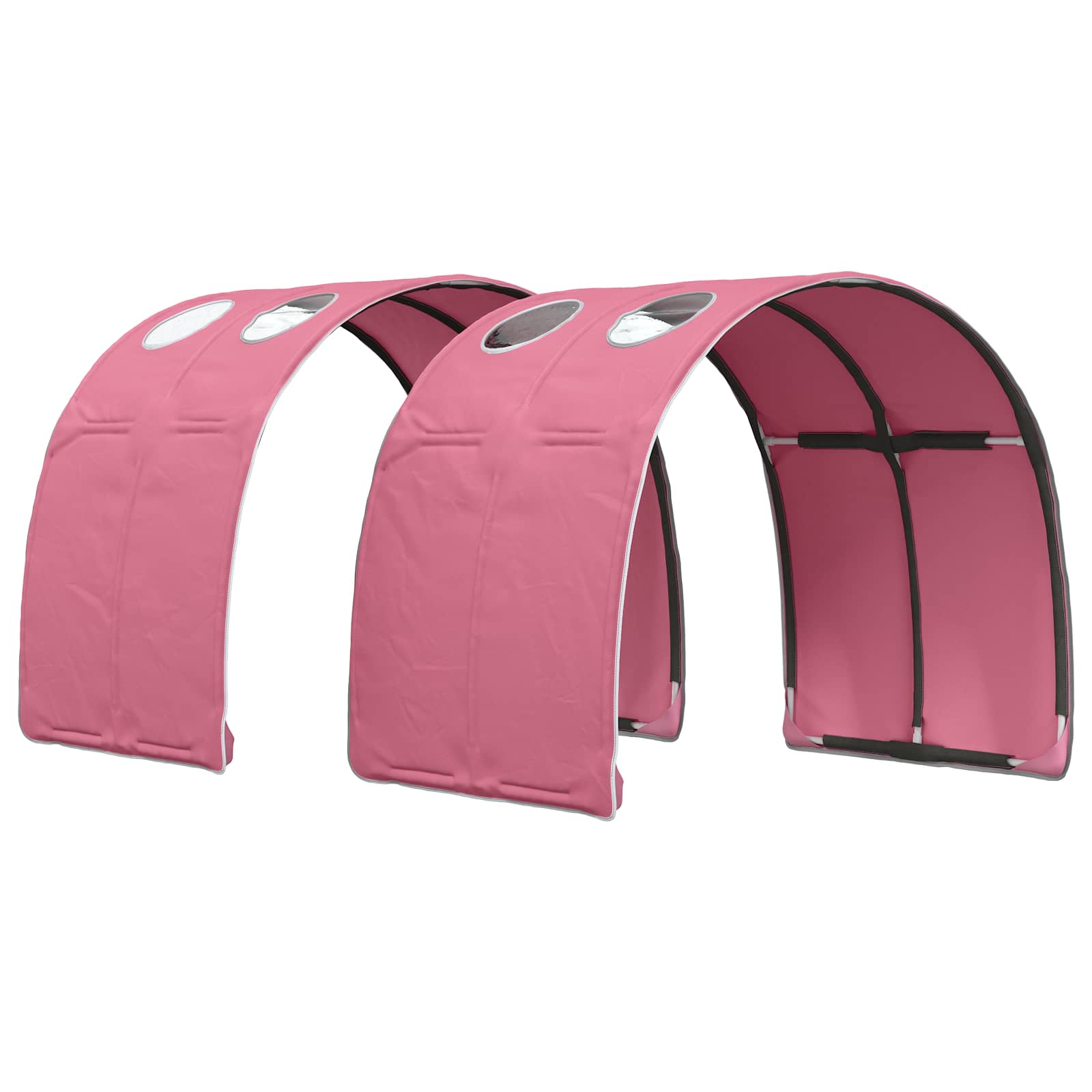 Krevet s Tunnels 3 kom. Sonoma i Pink Konstruirano drvo