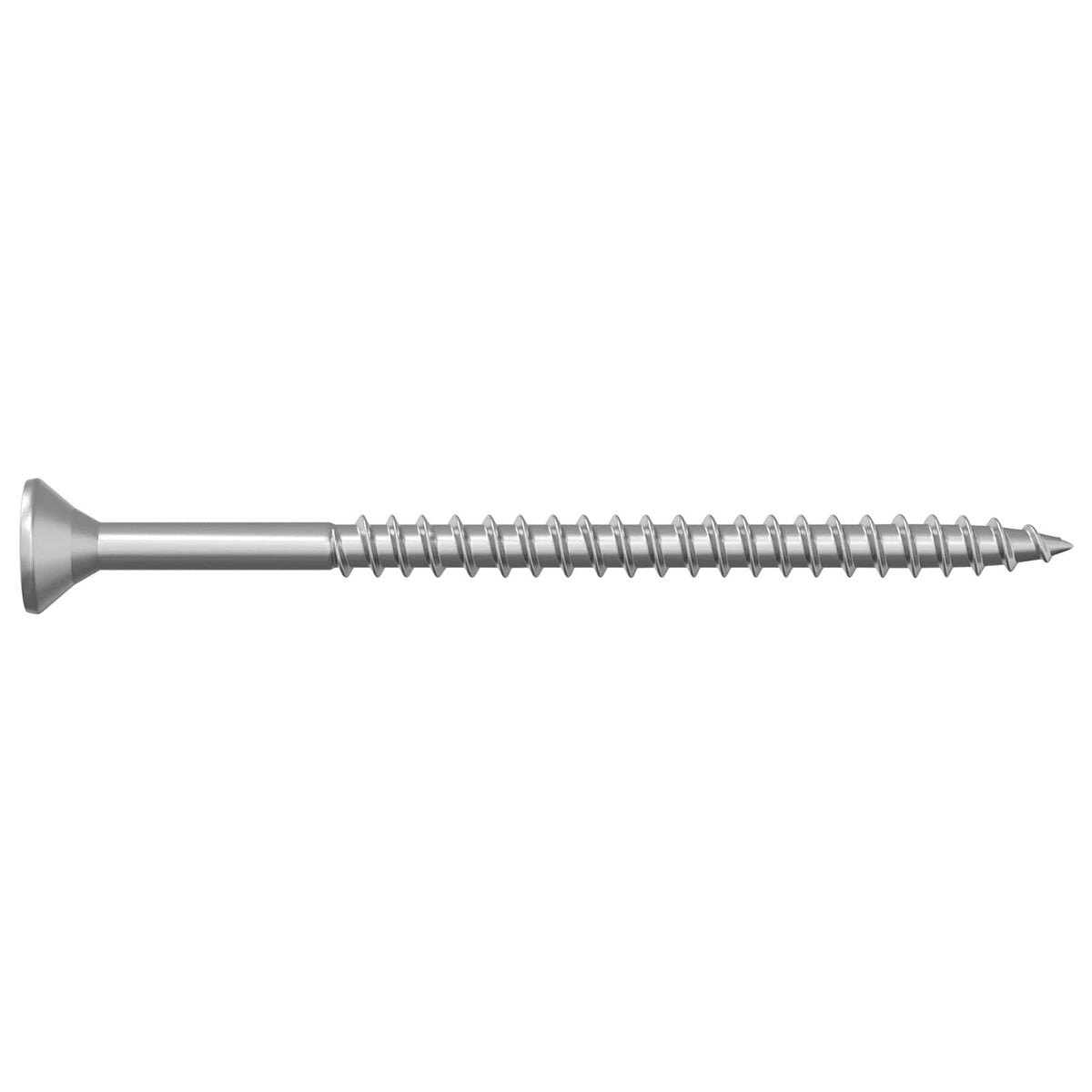 Vijci 100 pcs Srebrna Ø 2.88 x 45 mm A2 nehrđajući čelik