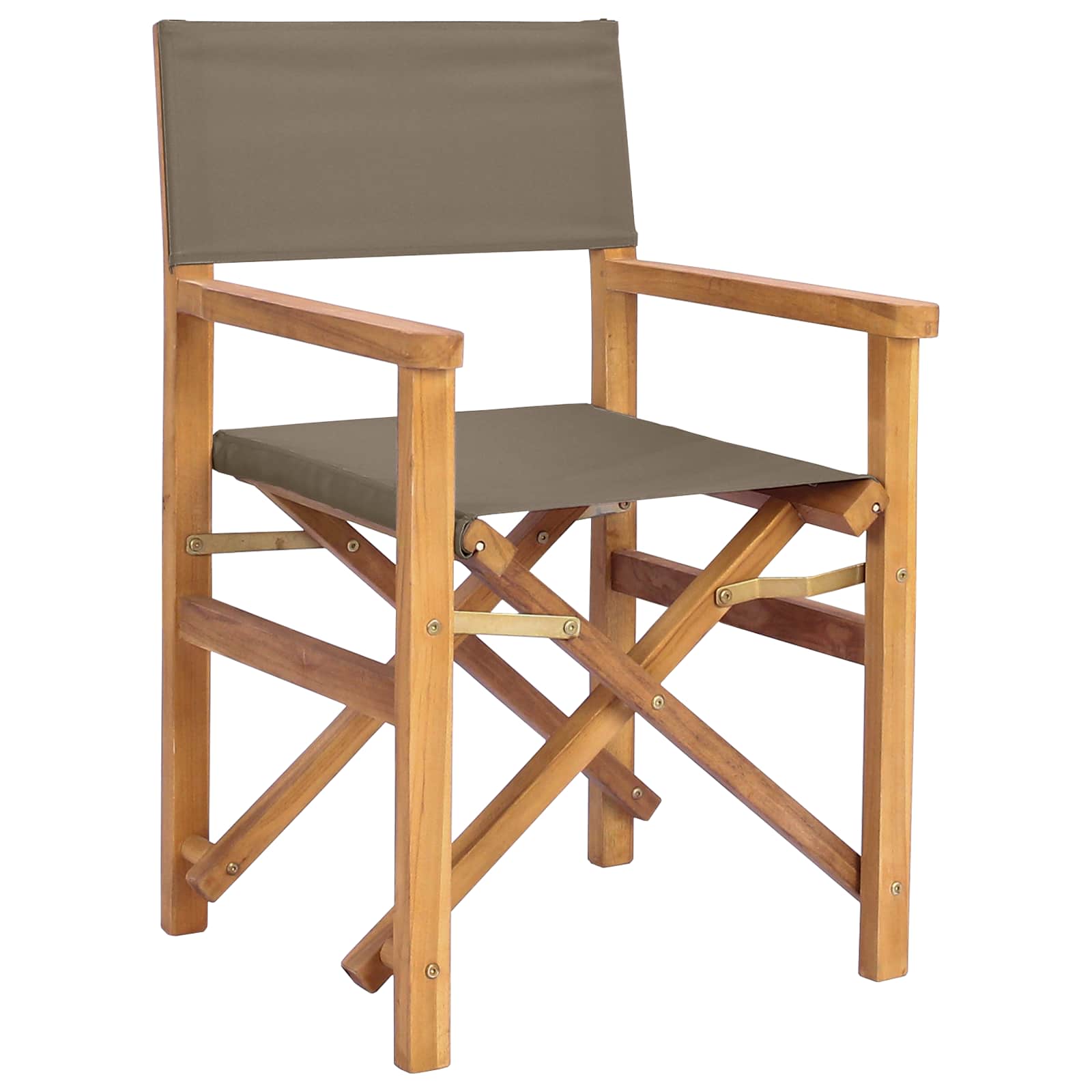 Stolac za blagovanje 56 x 54 x 87 cm 100% poliester čvrsti teak