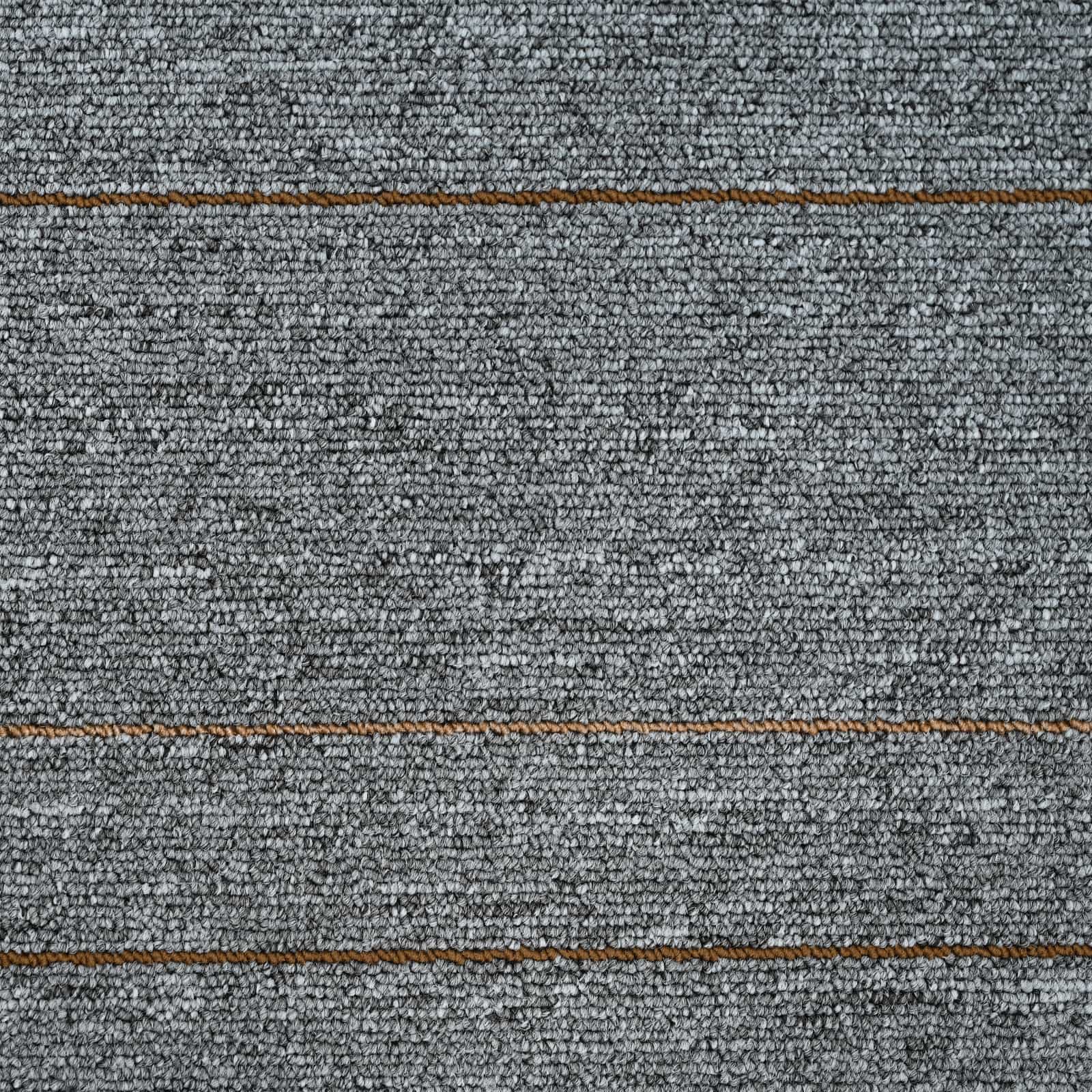 Tepih pločica Svjetlosiva s prugama 50 x 50 cm 20 pcs