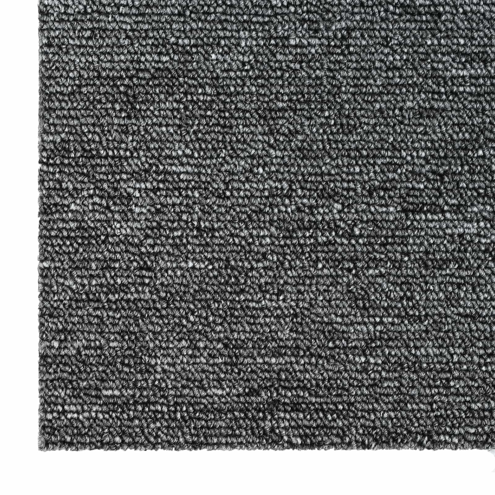 Tepih pločica Srednja Siva 50 x 50 cm 20 pcs PP i bitumen
