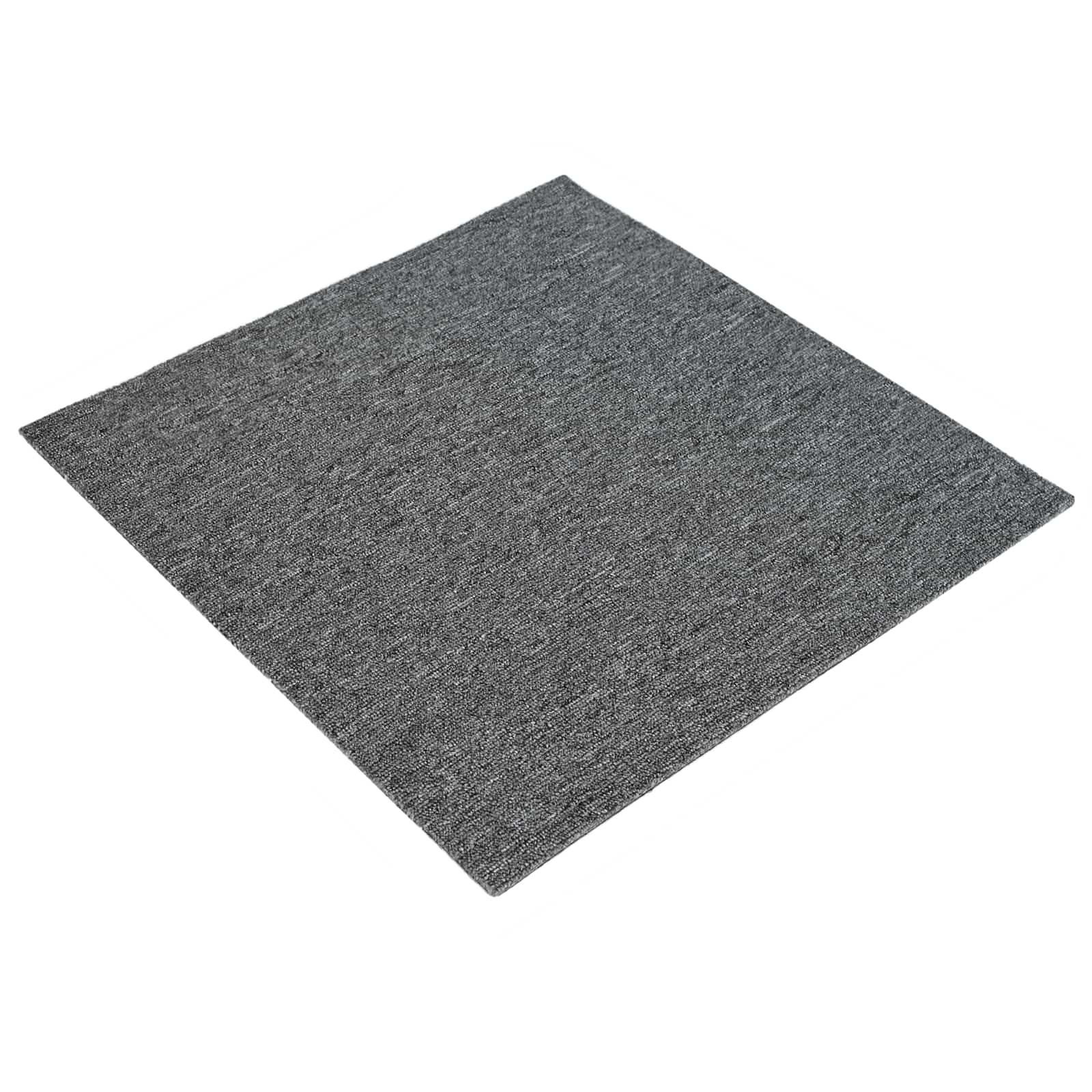 Tepih pločica Srednja Siva 50 x 50 cm 36 pcs PP i bitumen