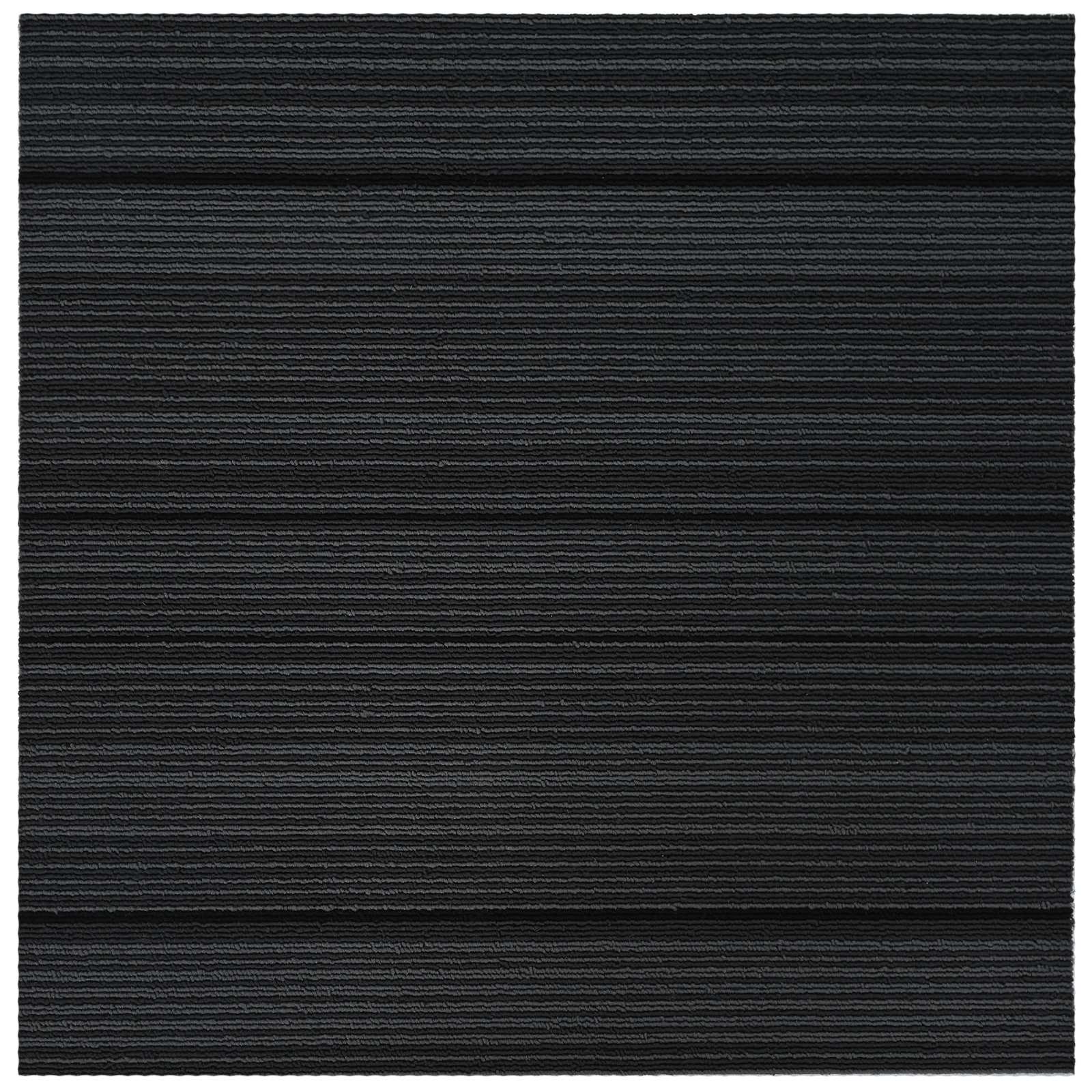 Tepih pločica Prugasta svjetlosiva 50 x 50 cm 20 pcs