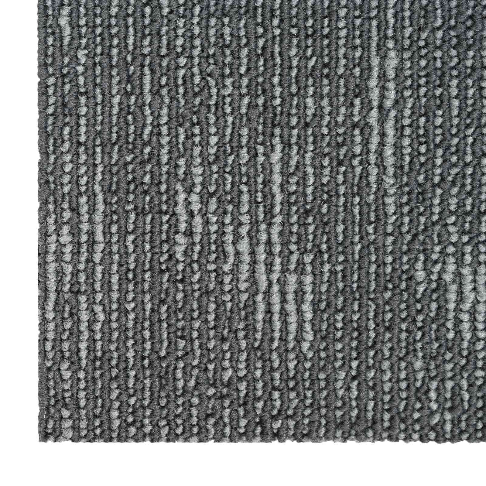 Tepih pločica Betonska siva 50 x 50 cm 36 pcs PP i bitumen