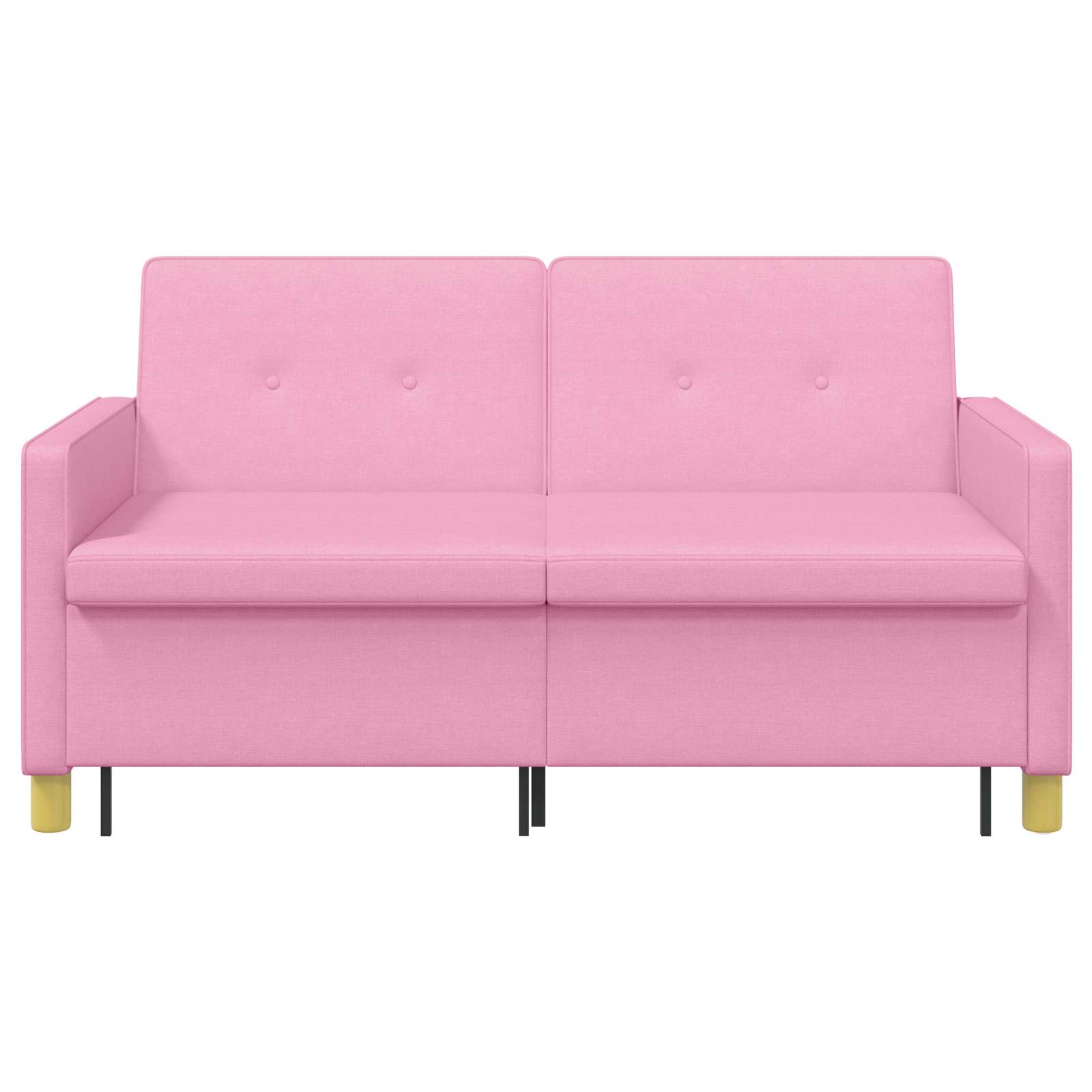 Krevet-sofa na razvlačenje Ružičasta Tkanina