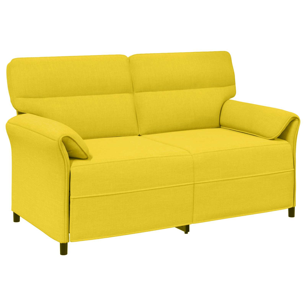 Set sofe 2 kom. Svijetlo žuta Tkanina