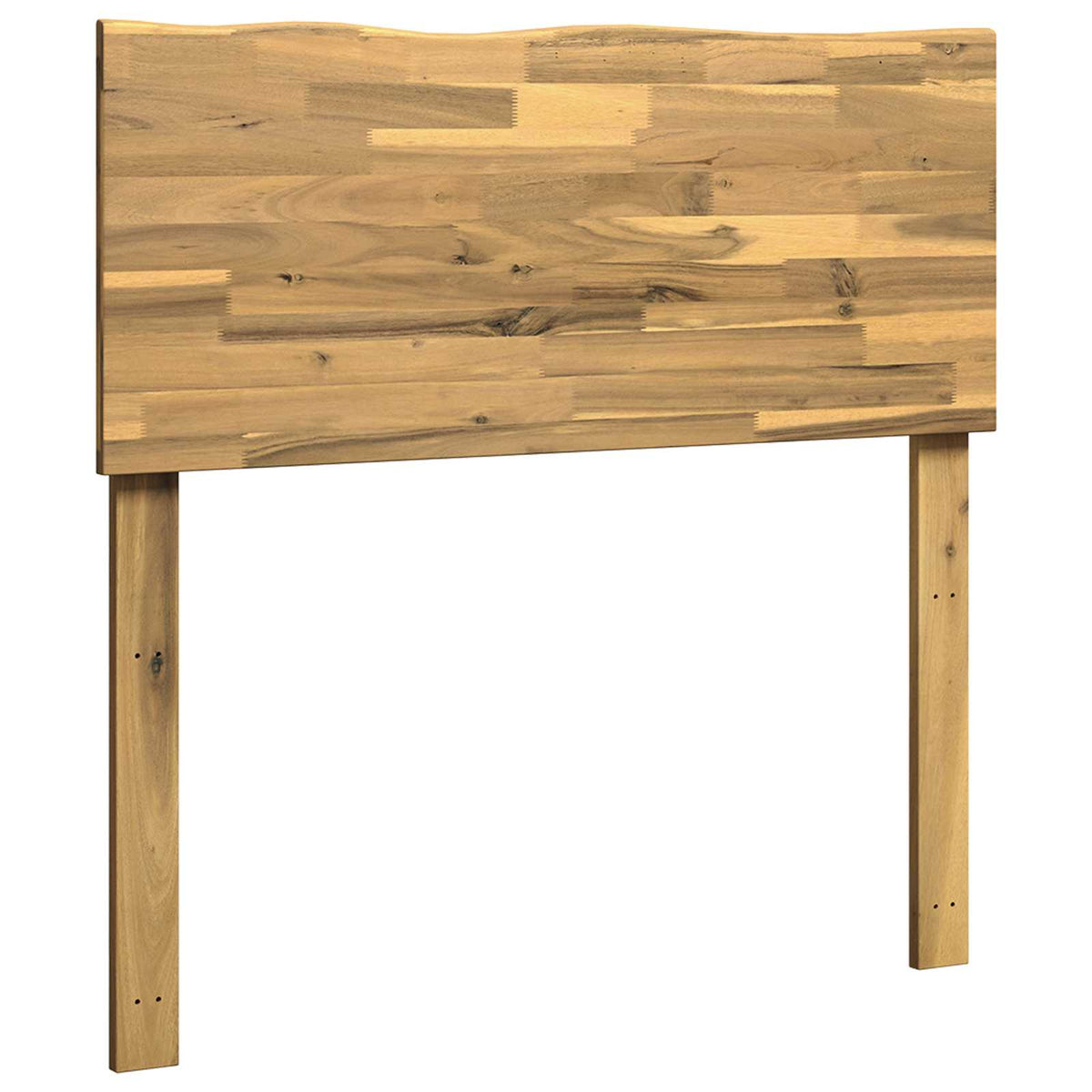 Uzglavlje s prirodnim rubom ROSTOCK Bijela 90 cm