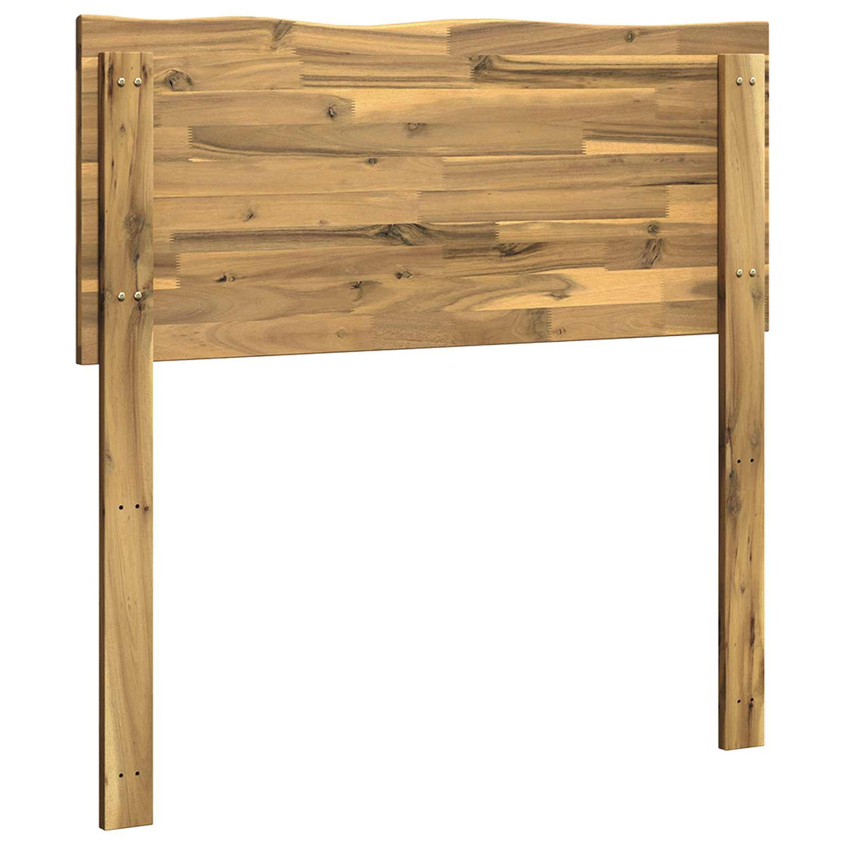 Uzglavlje s prirodnim rubom ROSTOCK Bijela 90 cm