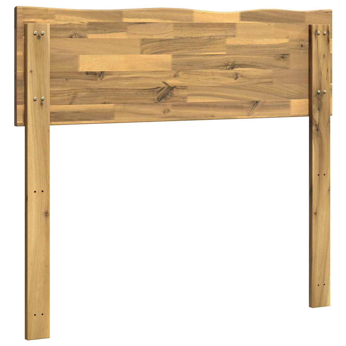 Uzglavlje s prirodnim rubom ROSTOCK Bijela 75 cm