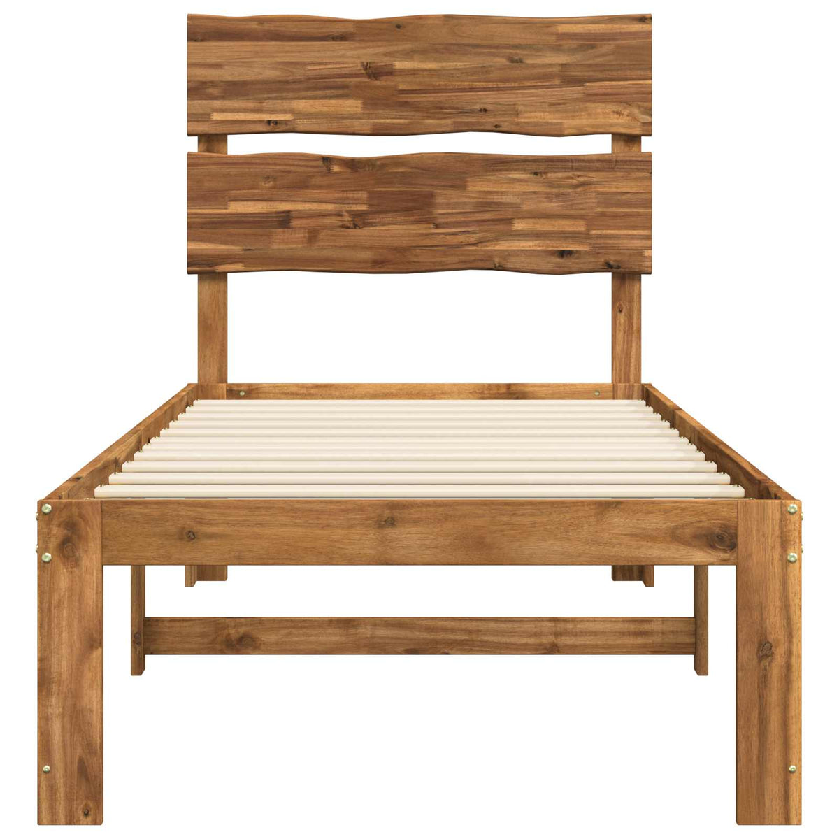 Krevet s uzglavljem ROSTOCK Prirodna 90 x 190 cm