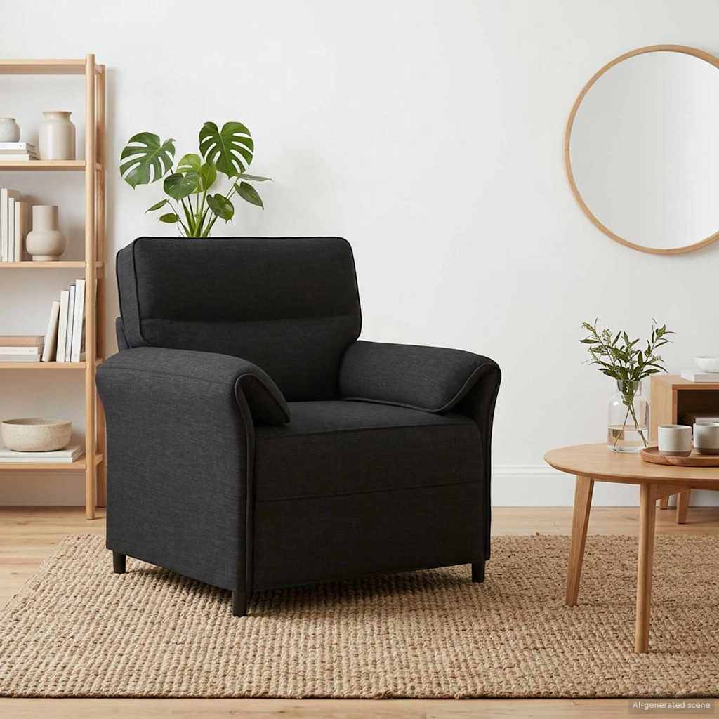 Sofa 100% poliester, metalna konstrukcija, MDF, Šperploča