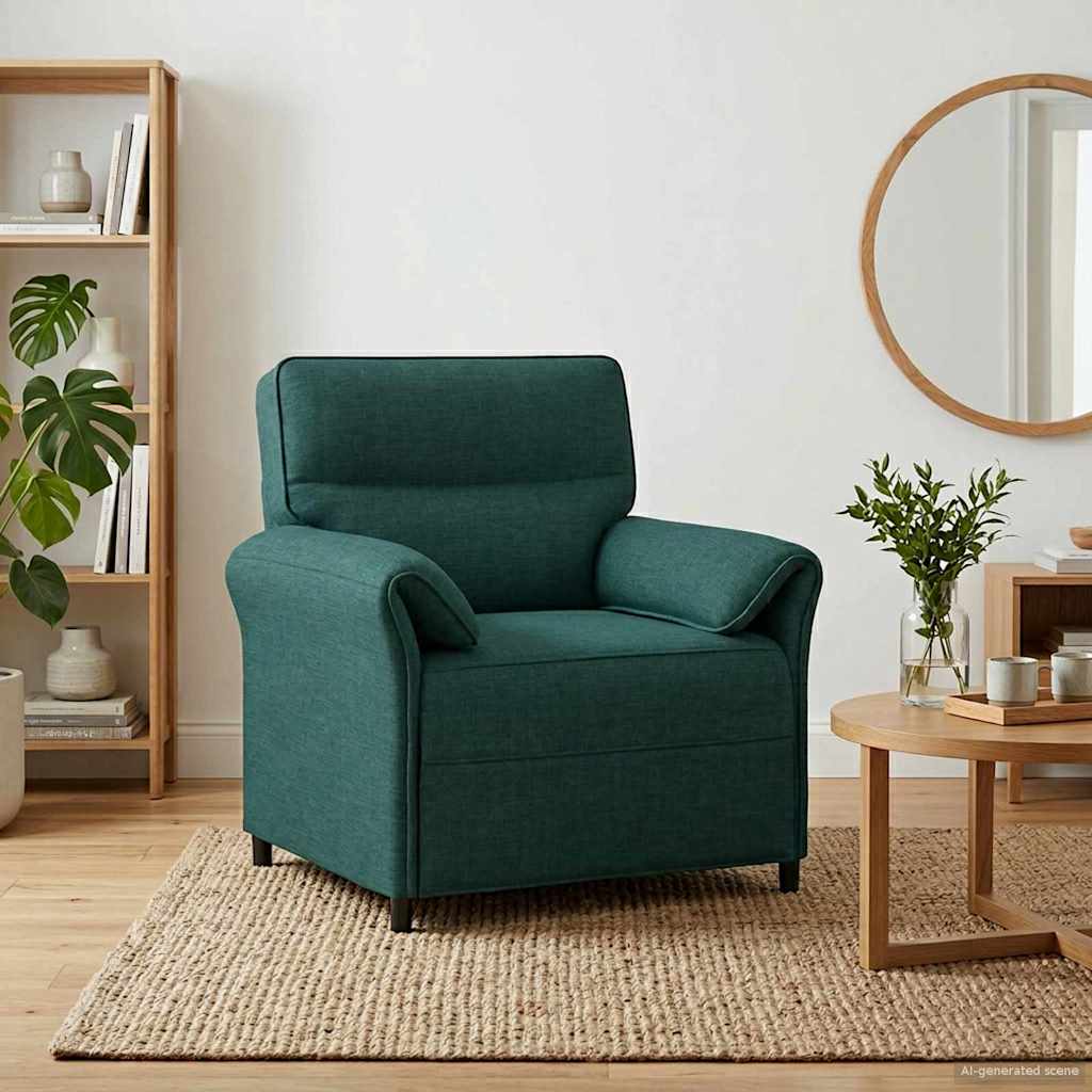 Sofa 100% poliester, metalna konstrukcija, MDF, Šperploča
