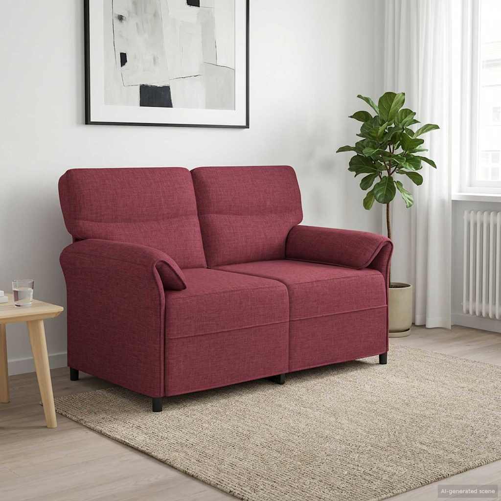 Sofa 100% poliester, metalna konstrukcija, MDF, Šperploča