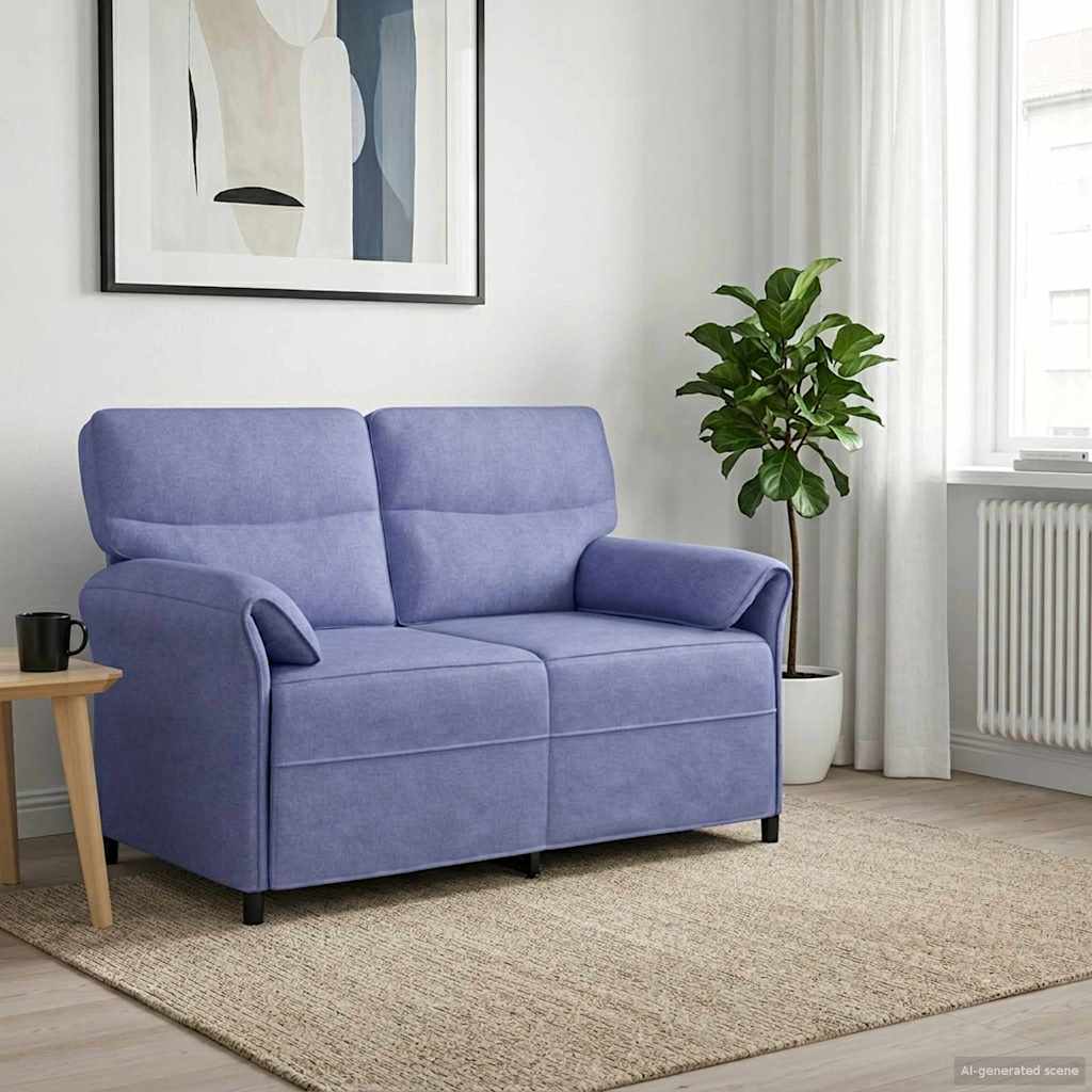 Sofa 100% poliester, metalna konstrukcija, MDF, Šperploča