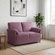 Sofa za dvije osobe Ljubičasta 138 x 83 x 95 cm Baršun
