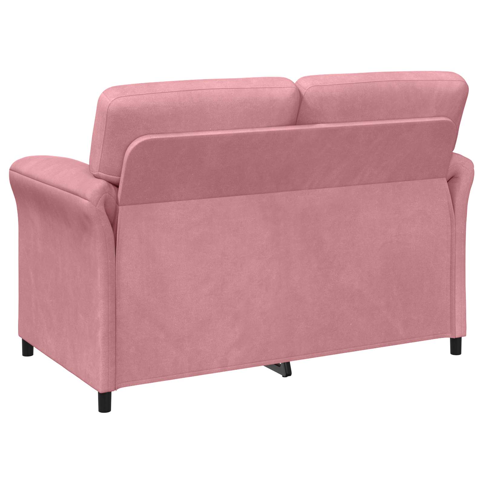 Sofa za dvije osobe Ružičasta 158 x 83 x 95 cm Baršun